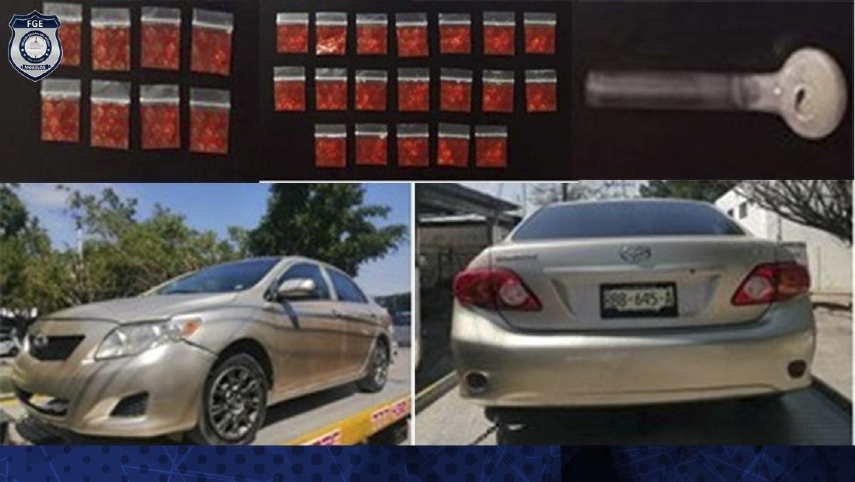 Fue arrestada en posesión de “cristal”
