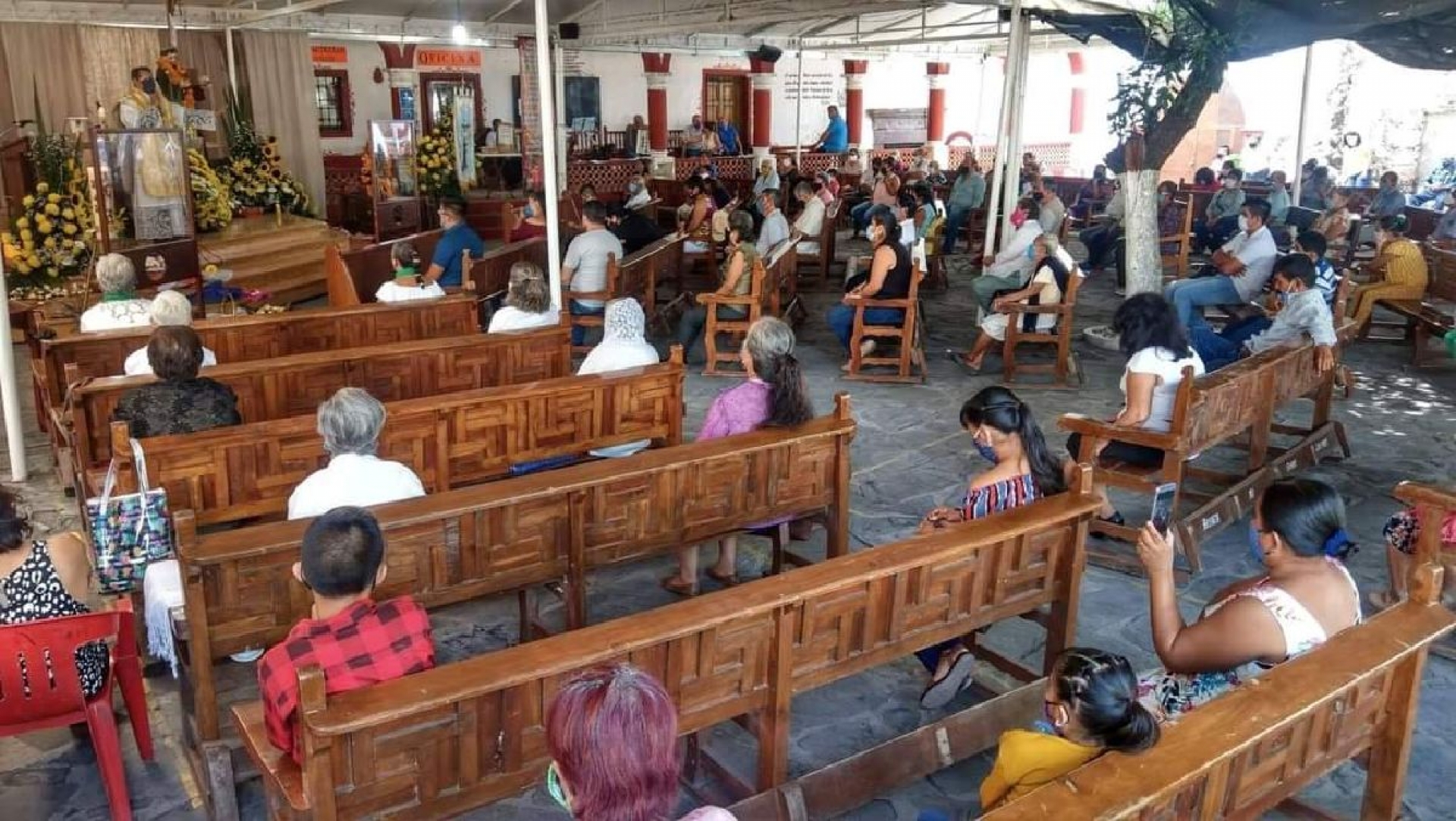Celebran en Tetecala a San Francisco de Asís