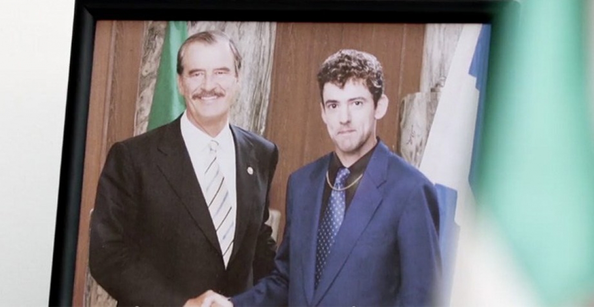 VIDEO: Vicente Fox aprueba candidatura de Salvador Iglesias de Club de Cuervos