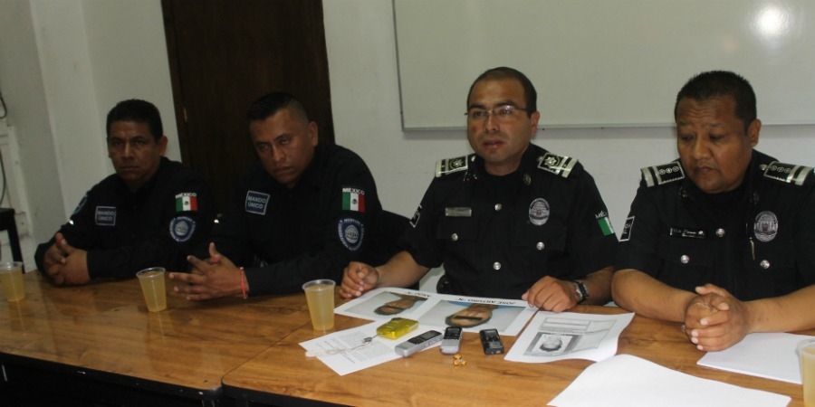 Detienen a tres personas presuntamente relacionadas con asaltos en el transporte público de Cuernavaca