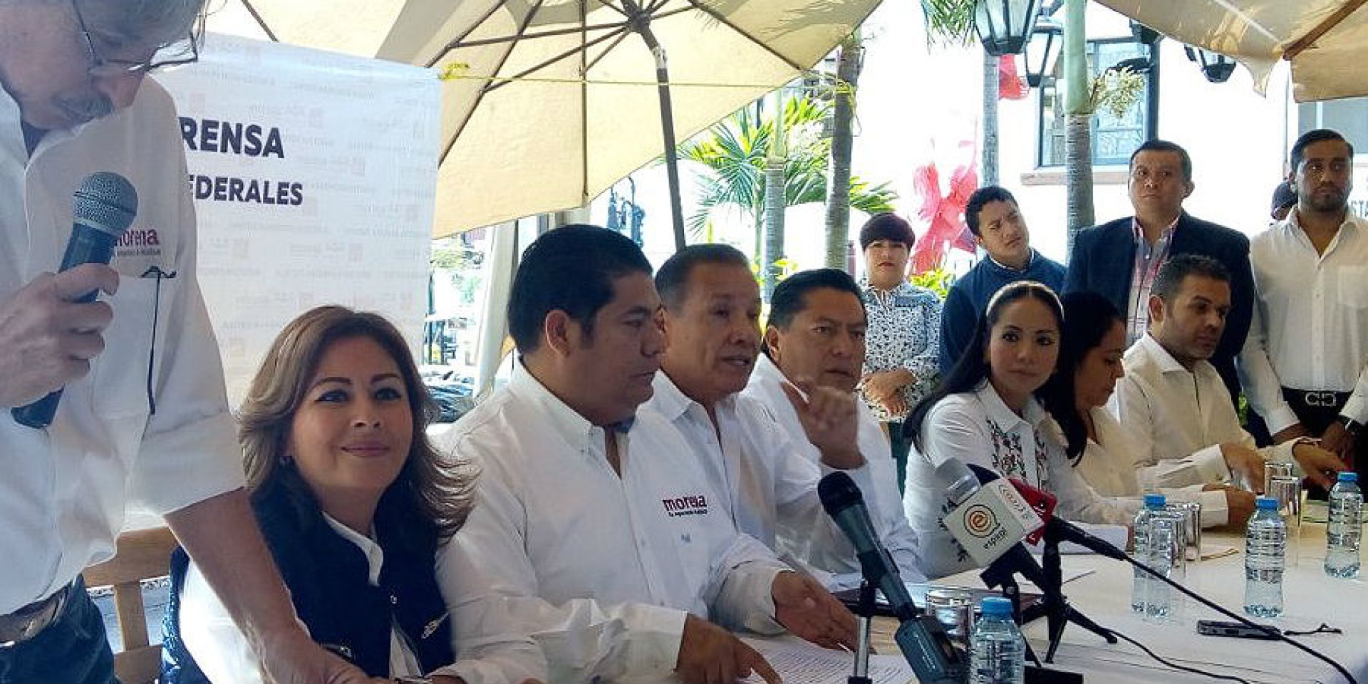 Presenta la coalición "Juntos Haremos Historia" a sus candidatos a diputados federales y al Senado