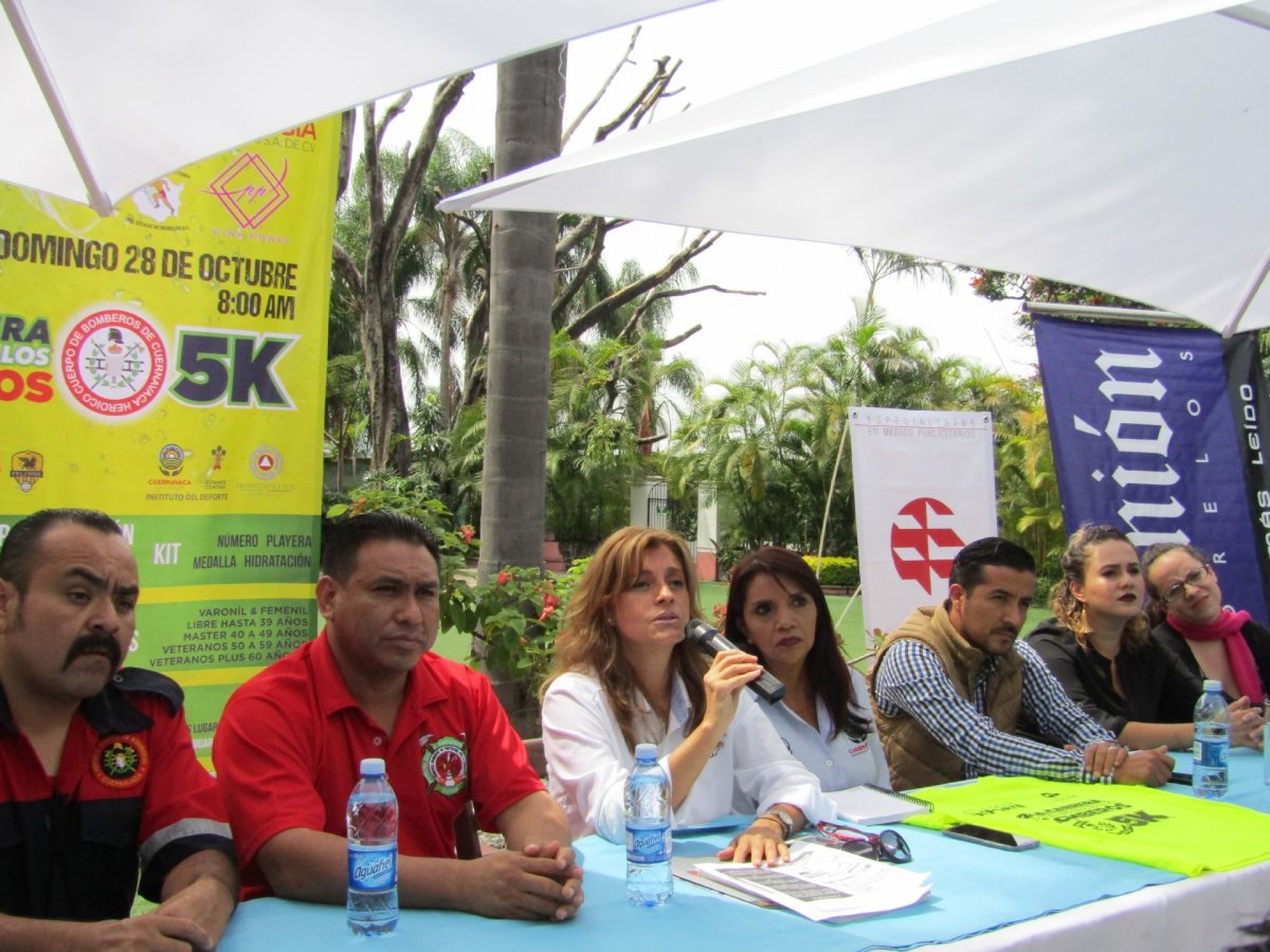 Anuncian carrera 5k a beneficio de los bomberos de Cuernavaca