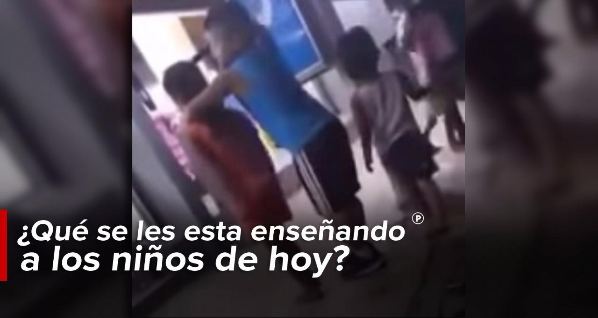 ¡Lamentable! Captan a niños jugando a ser sicarios