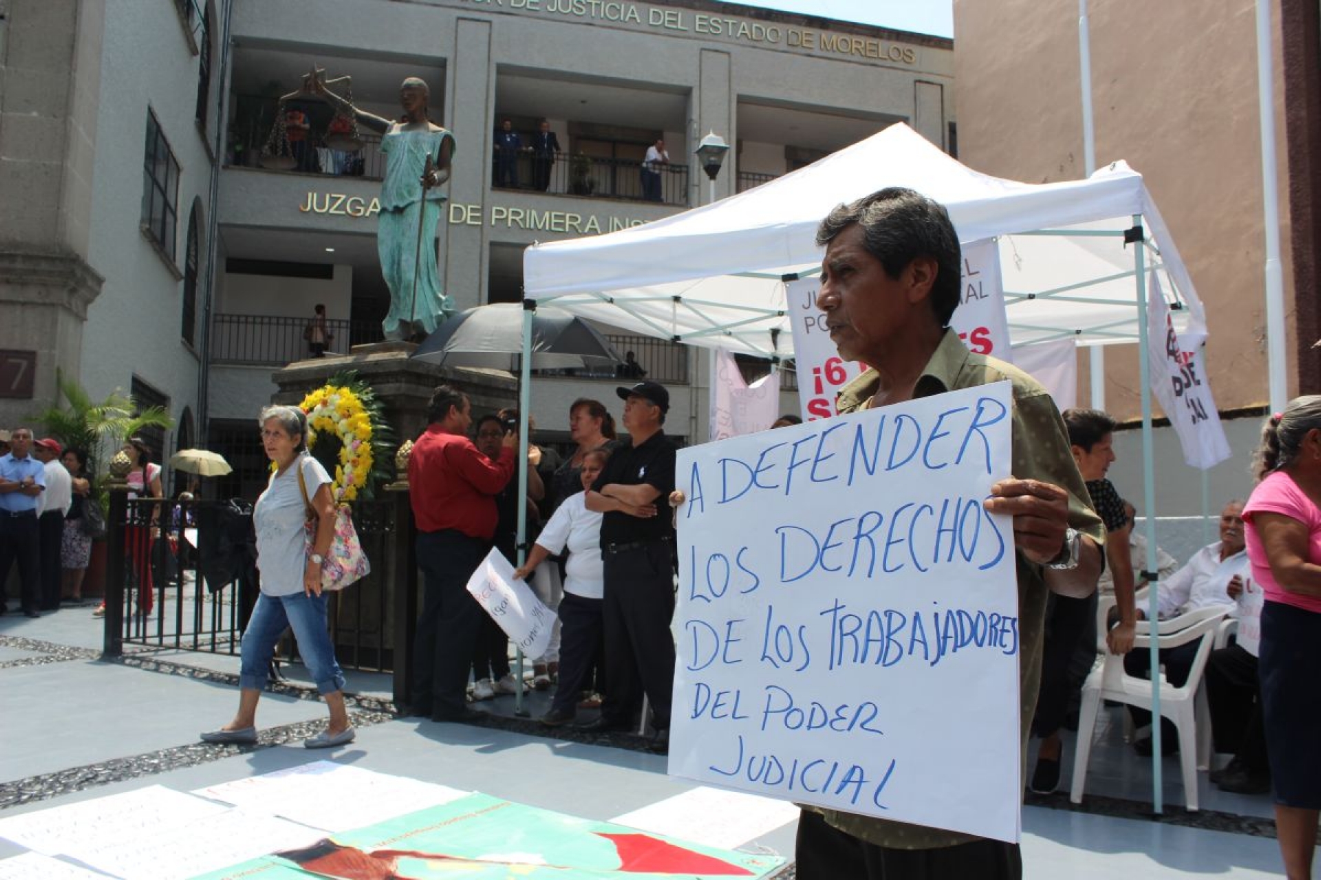 La magistrada Carmen Cuevas rindió su segundo informe de labores