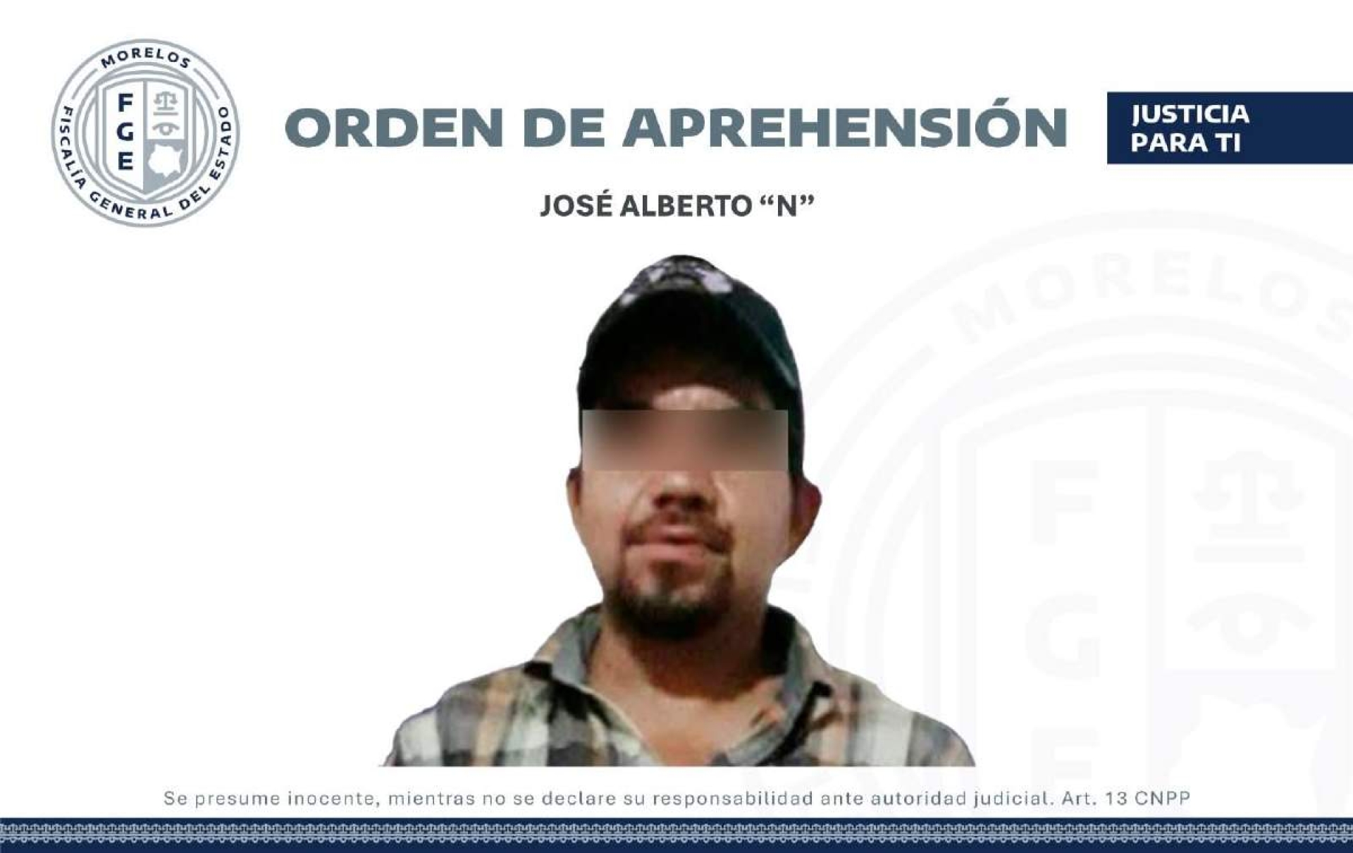 Capturan a individuo por intento de feminicidio
