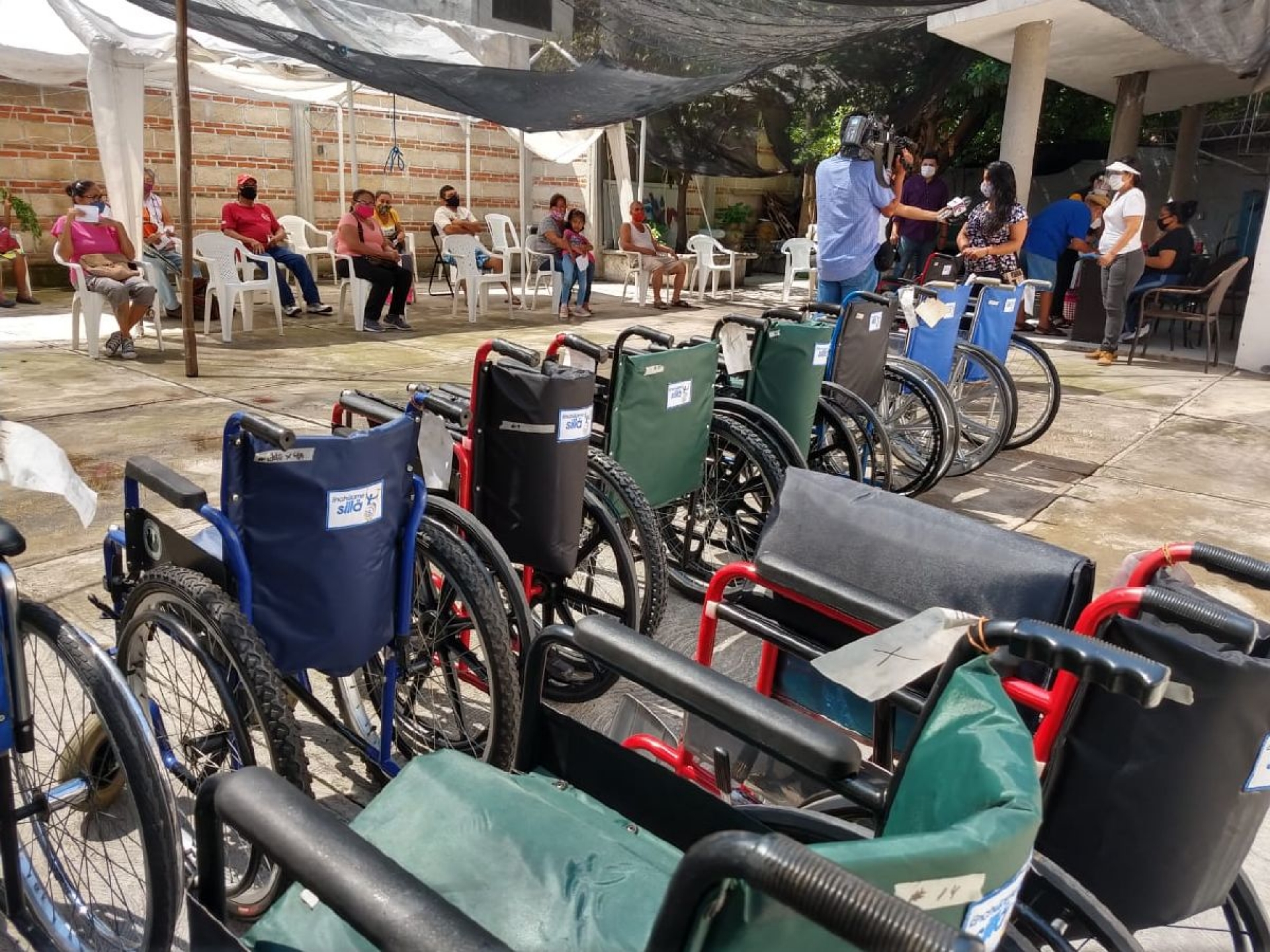 Mediante programa, reparan 15 sillas de ruedas en Jojutla