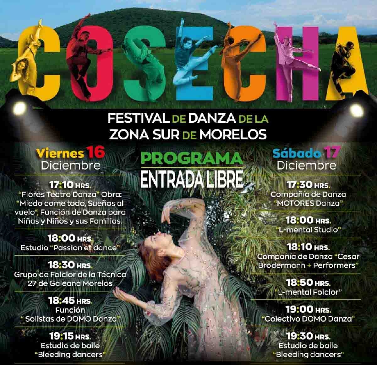 Espectáculo de danza “Cosecha” se presentará en Zacatepec