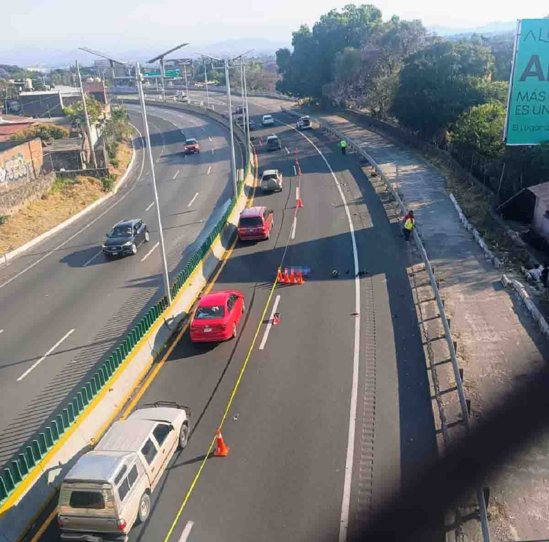 Trágico accidente en la autopista México-Acapulco