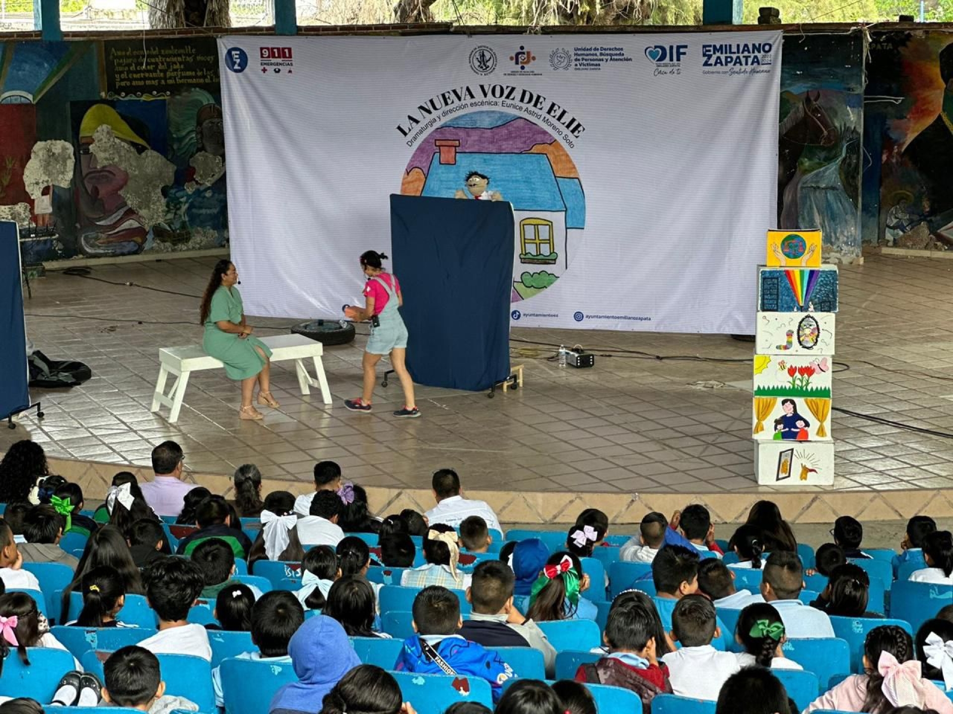 'La nueva voz de Elie' suma seis presentaciones en diferentes instituciones educativas