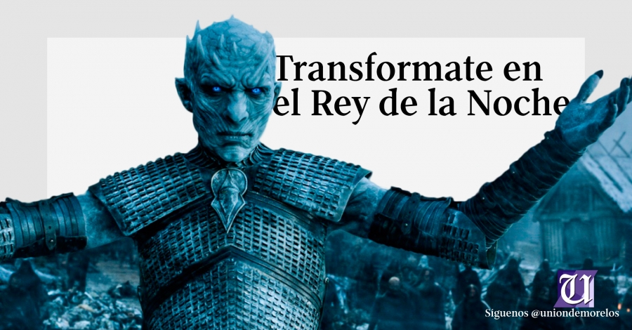 Facebook tiene un filtro de Game of Thrones que te transforma en el Rey de la Noche