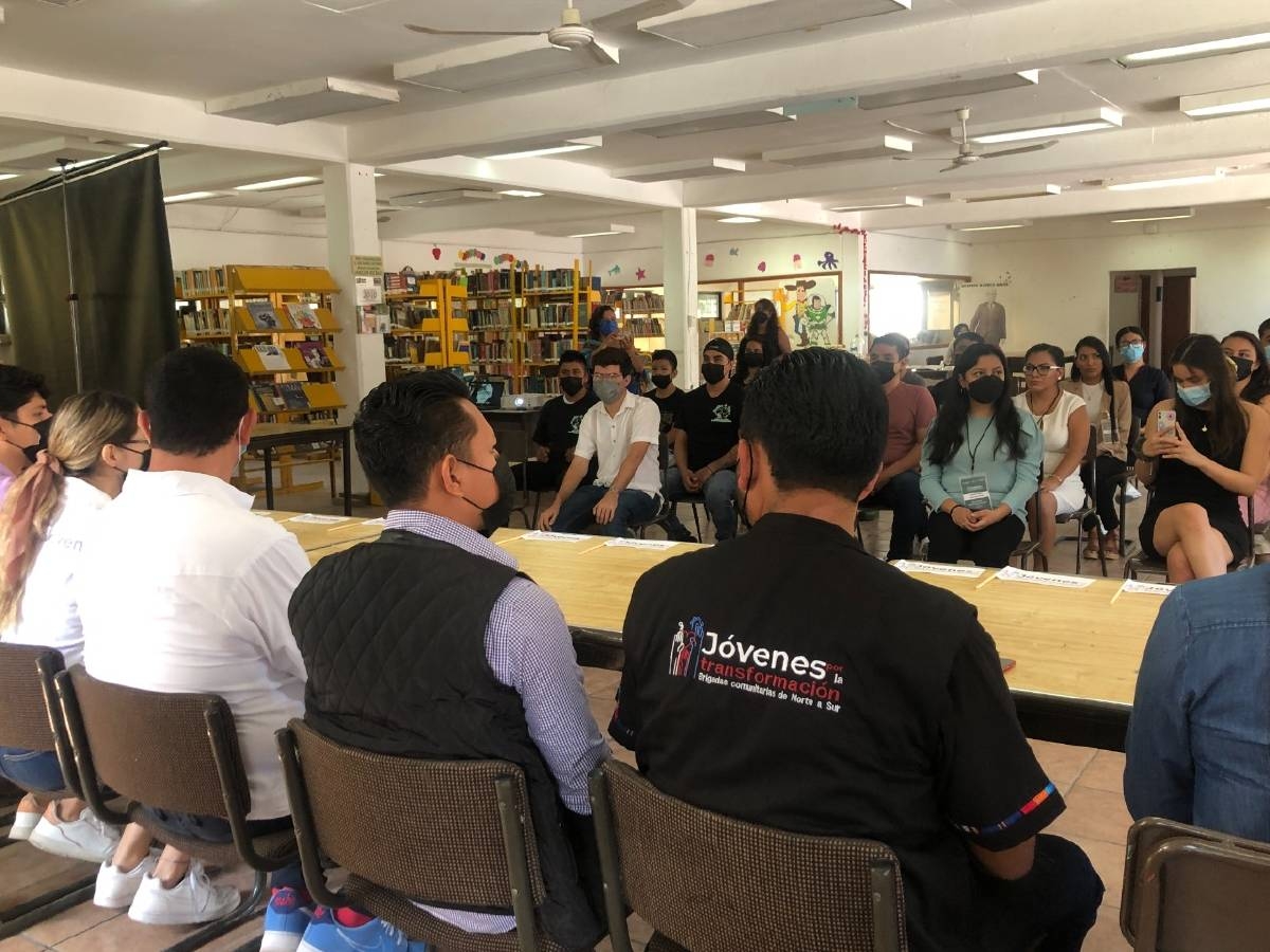 Inicia programa “Jóvenes por la Transformación: Brigadas comunitarias de norte a sur”