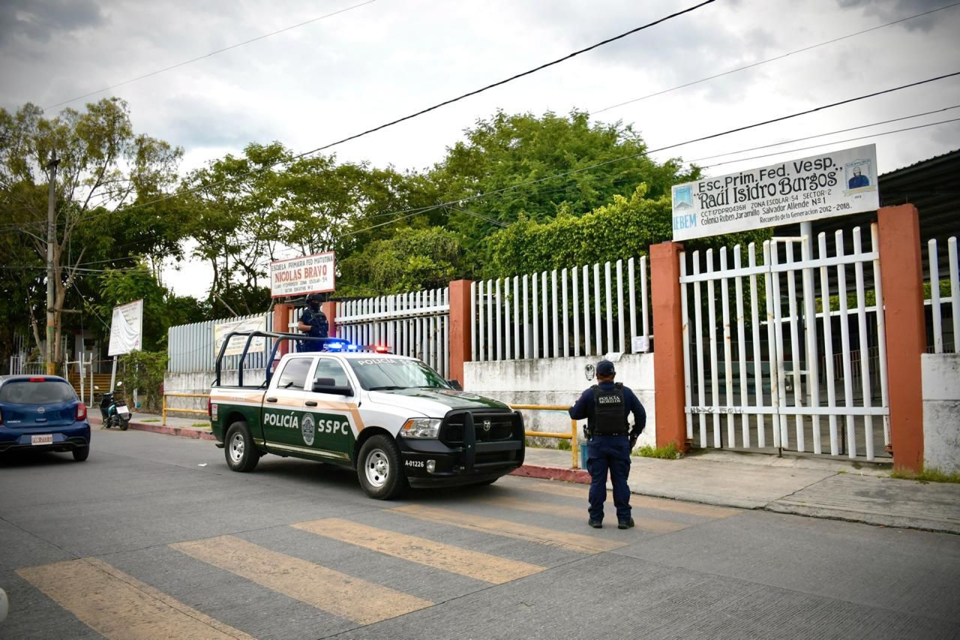 Refuerza Gobierno de Morelos vigilancia en escuelas de educación básica durante receso vacacional 2025
