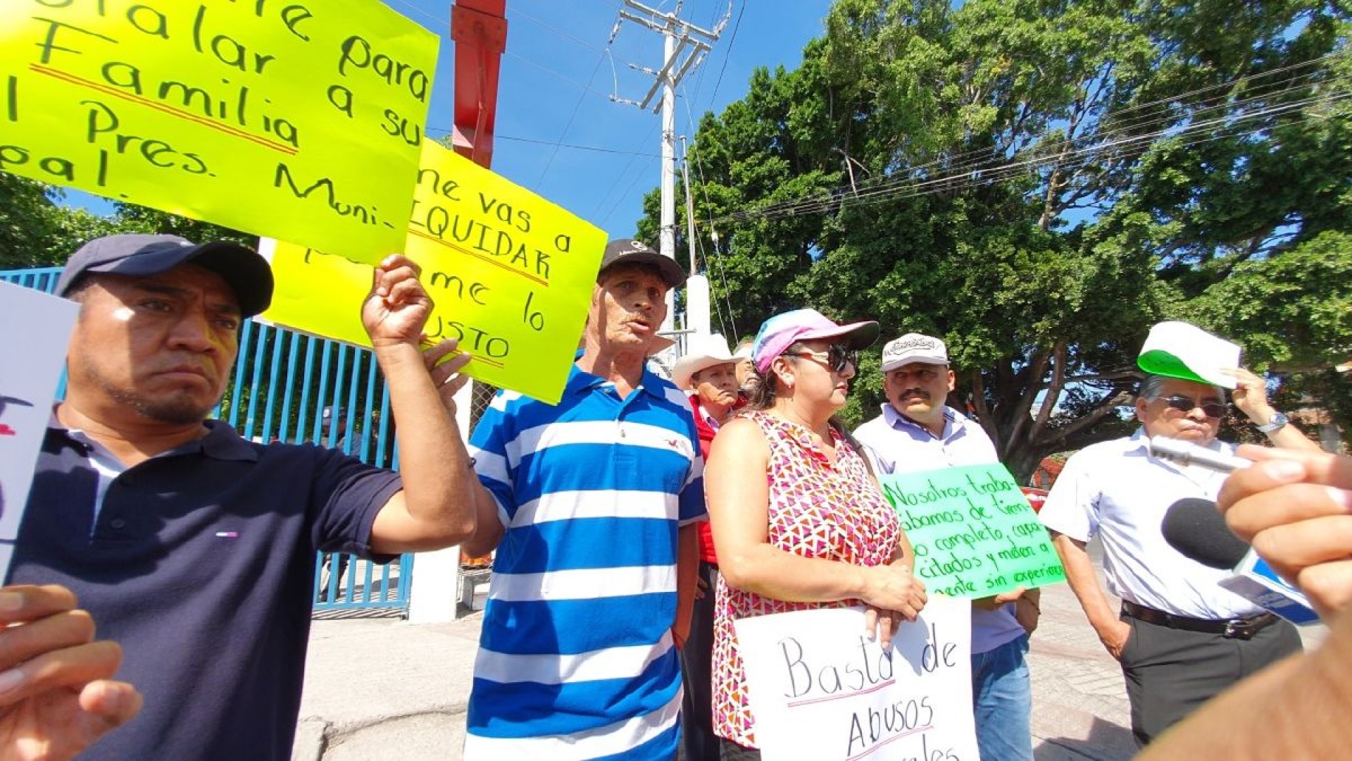Extrabajadores del SOAPSC exigen liquidación conforme a derecho