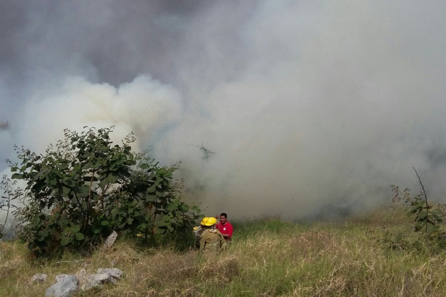 Se incrementan los incendios de pastizales por festejos decembrinos
