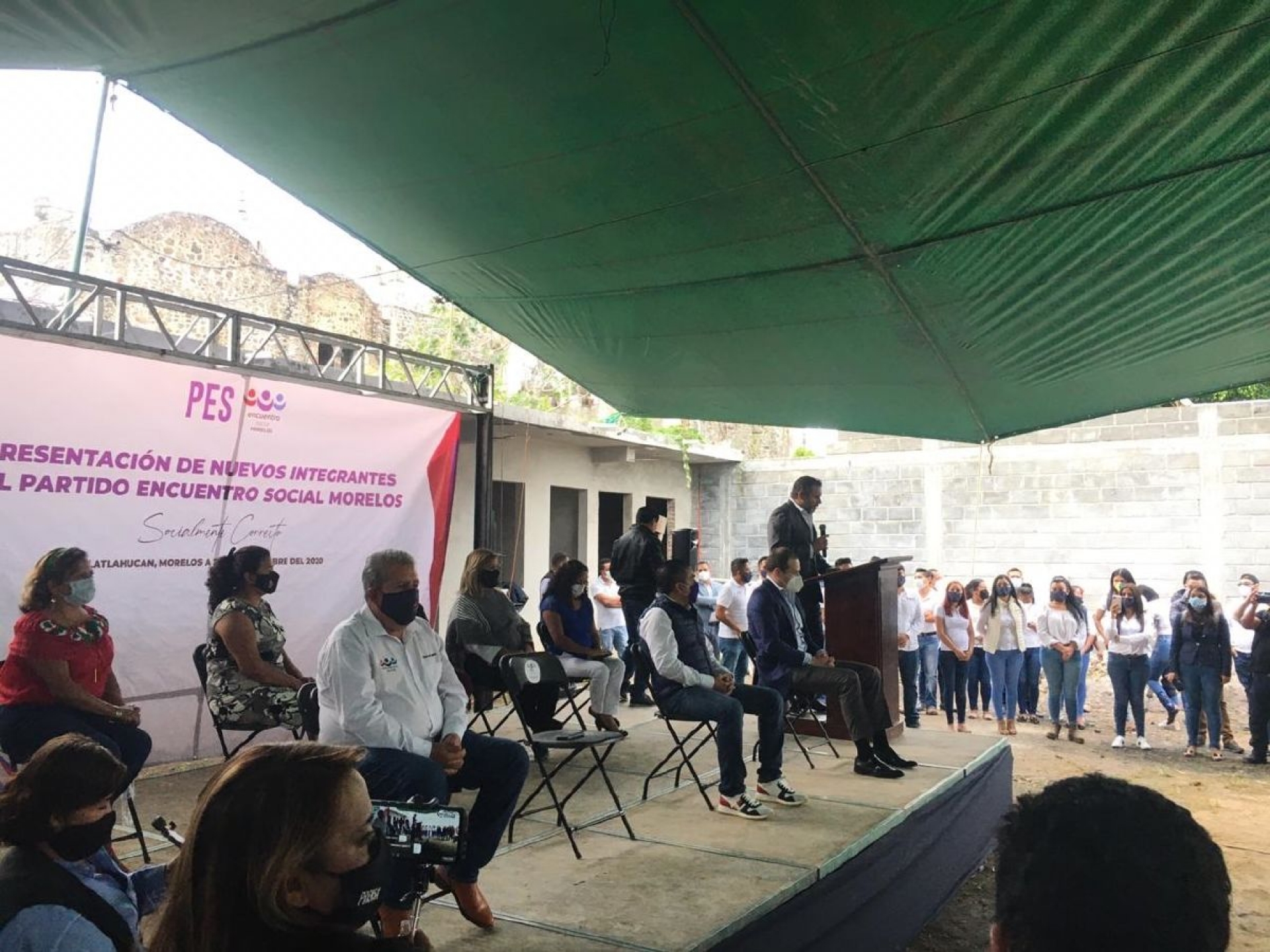 Anuncia Calixto Urbano Lagunas adhesión al PES