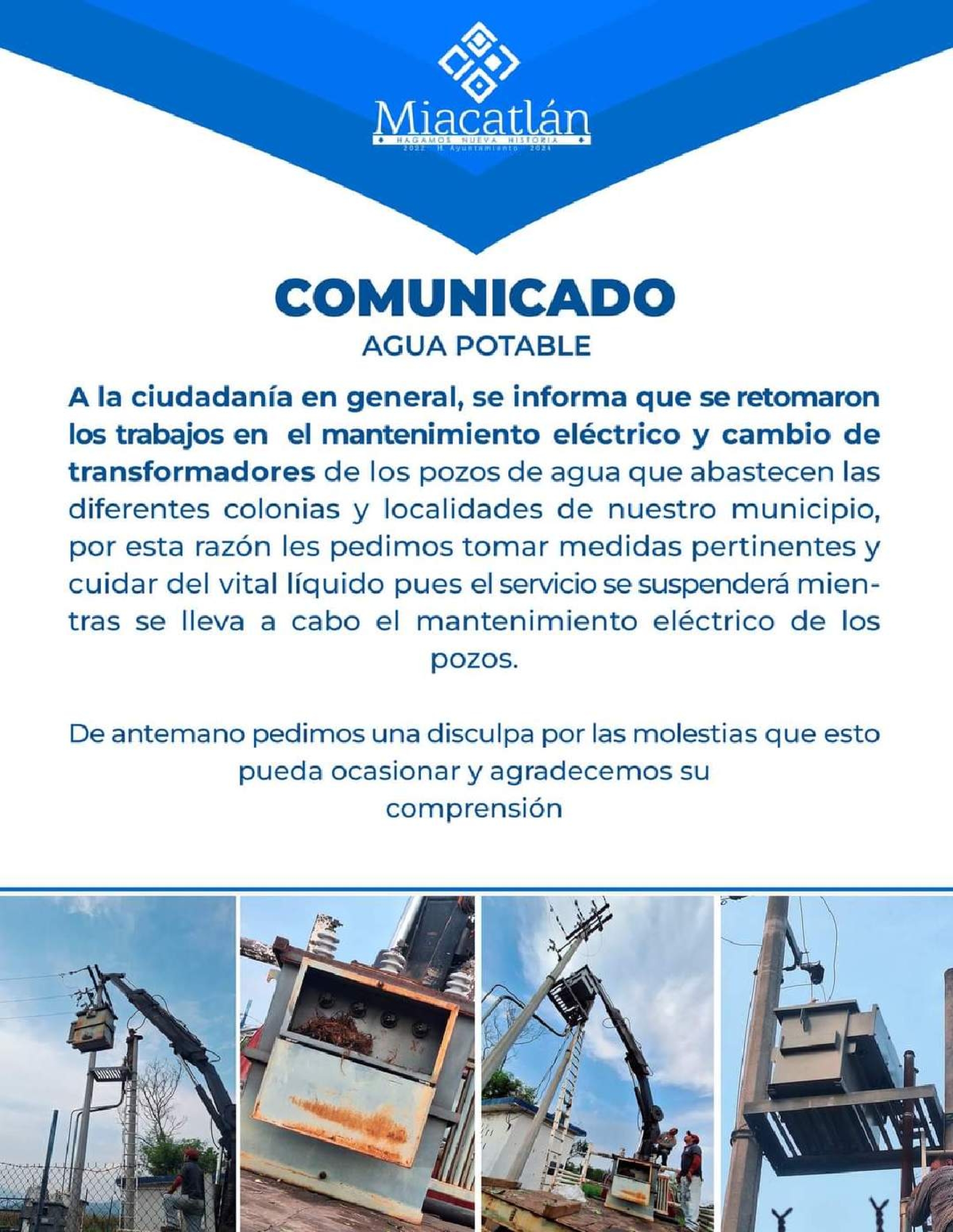 Por obras, dejan sin agua a pobladores de Miacatlán