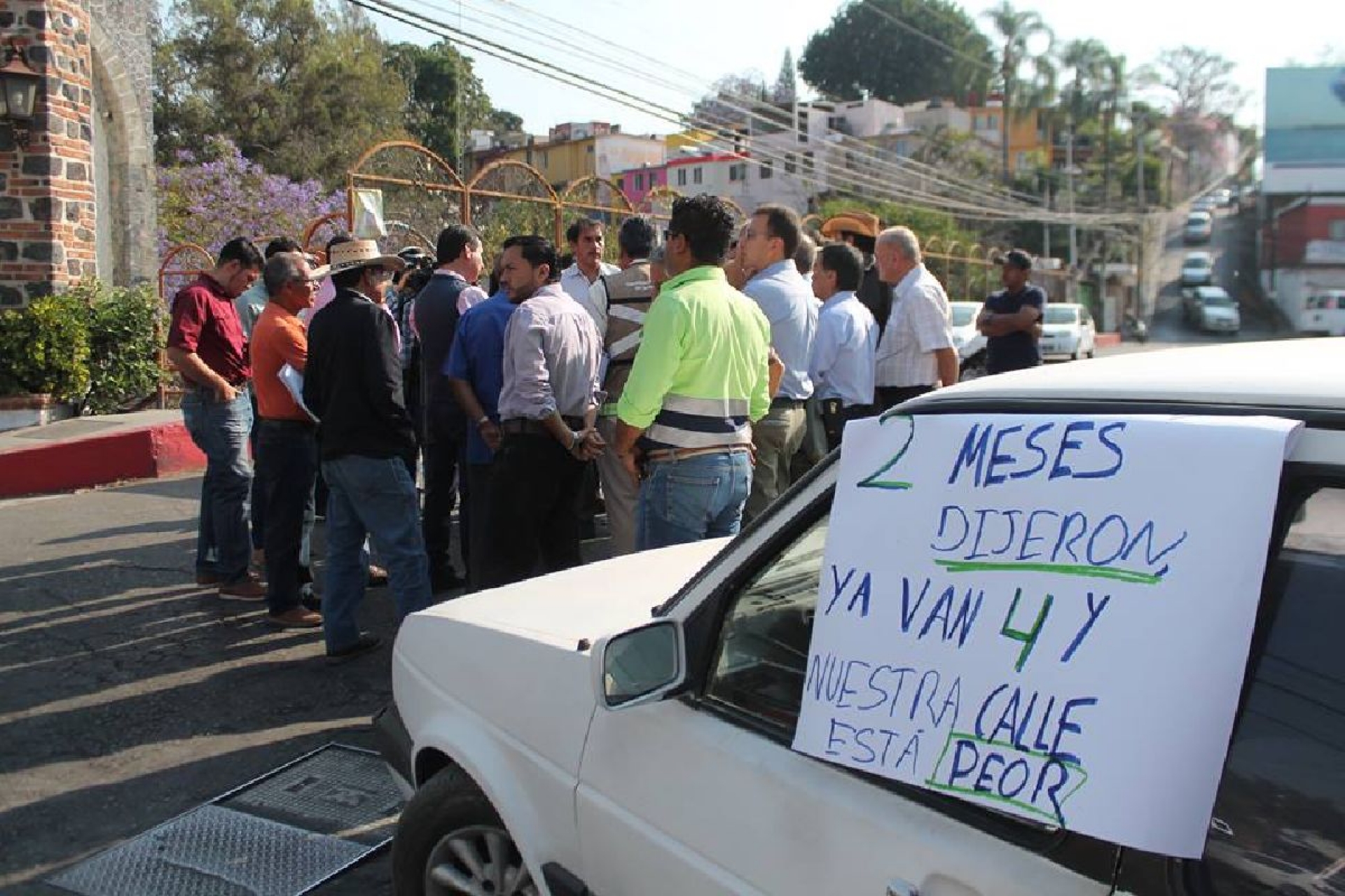 Nuevo bloqueo de vecinos que protestan contra el SAPAC