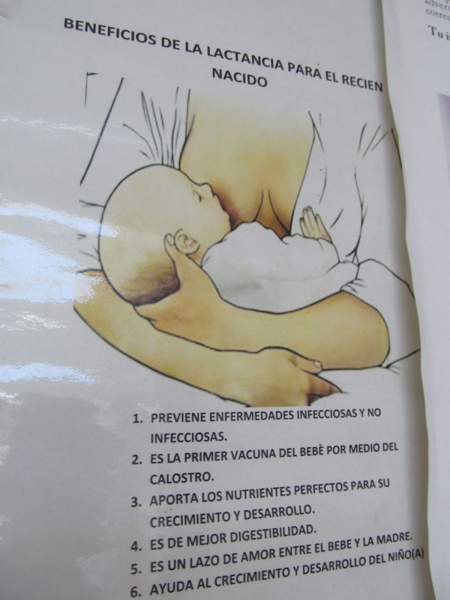 Concluye semana de la lactancia en el Hospital Meana