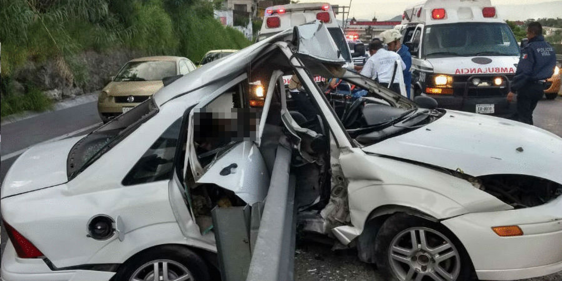 Una persona muerta y otra lesionada, saldo de accidente vehicular en El Polvorín