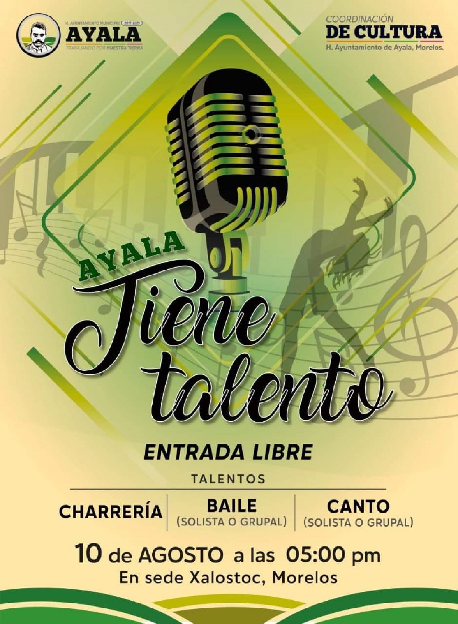 Invitan a participar en el concurso “Ayala Tiene Talento”