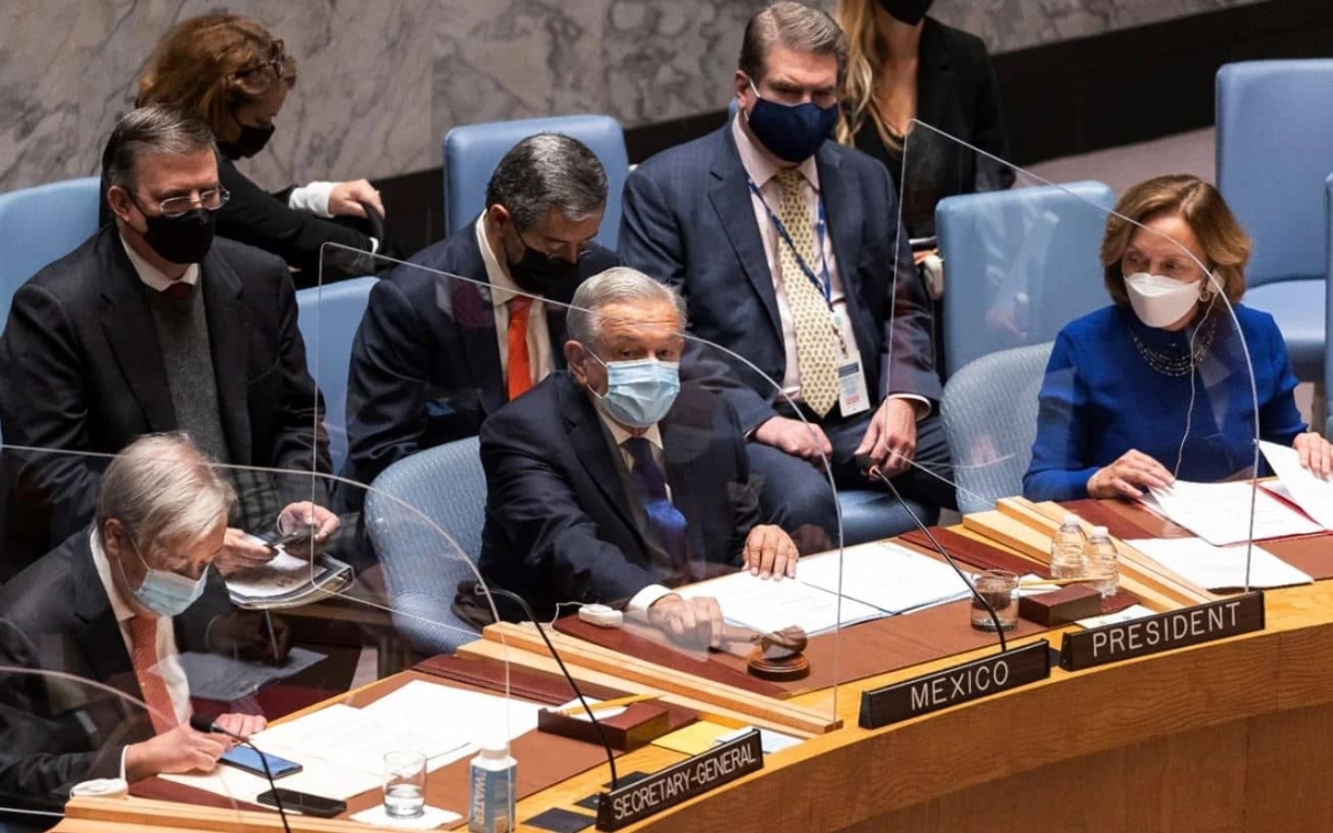 AMLO propone en la ONU plan mundial contra la pobreza