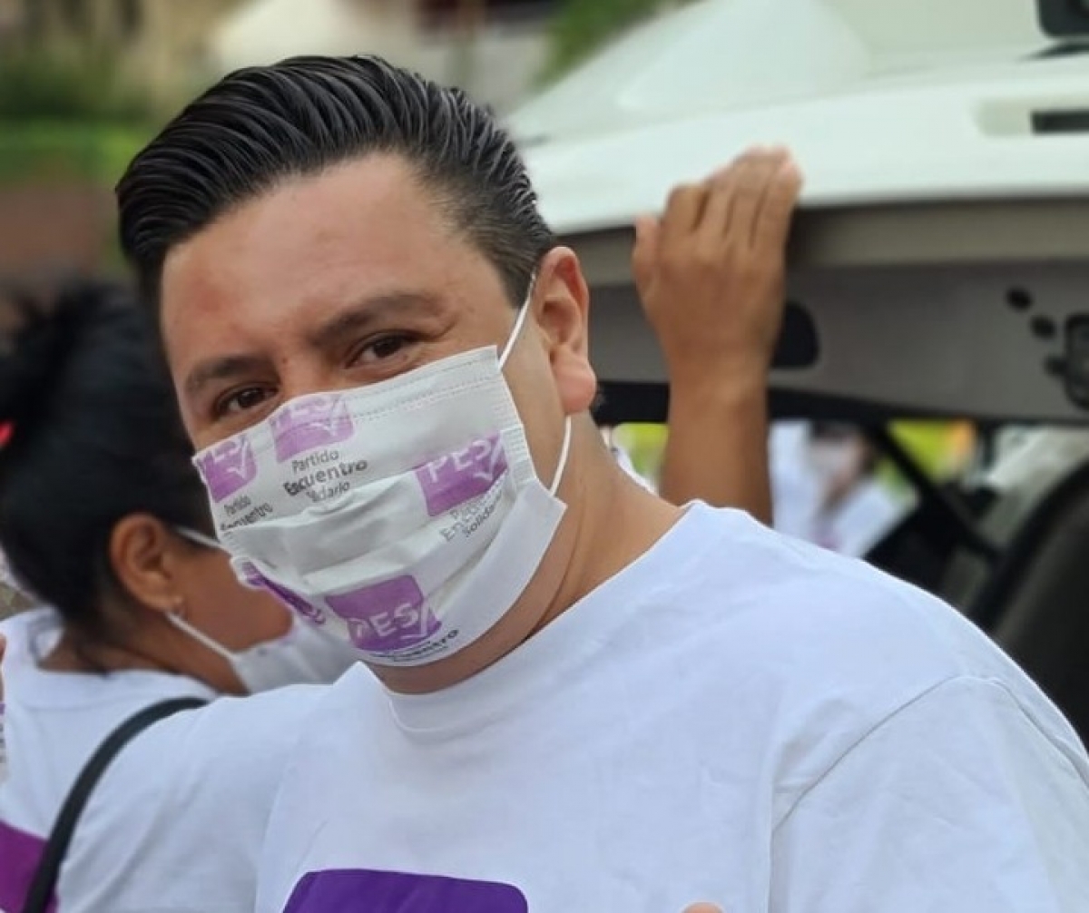 Defiende PES candidatura de Juan Felipe Domínguez