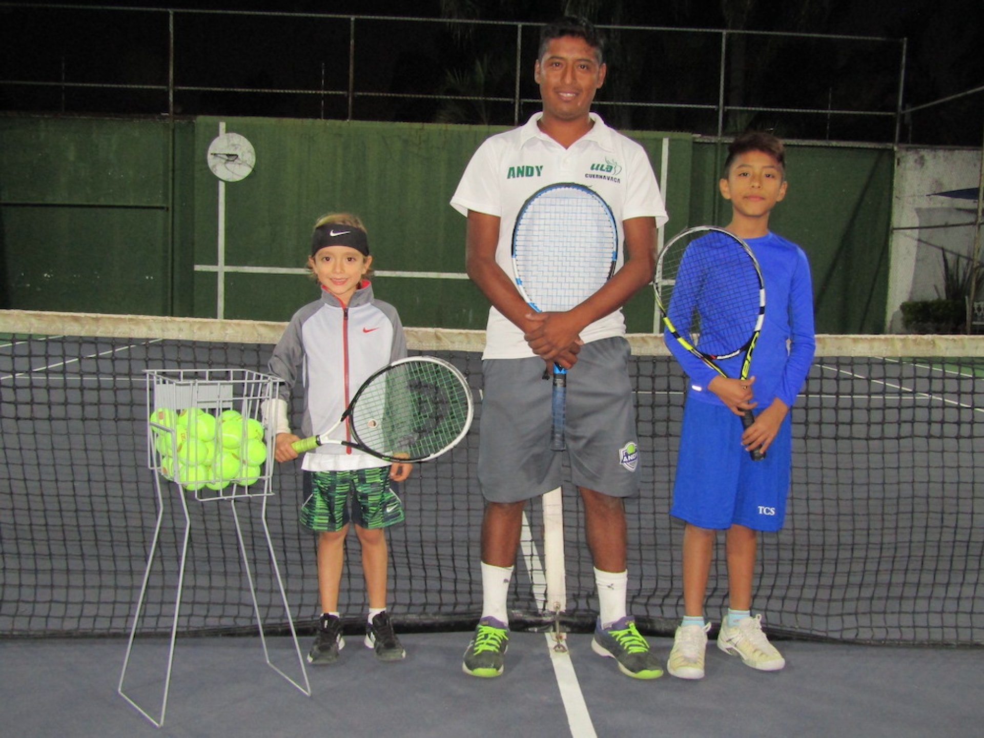 Sebastián Rascón, promesa del tenis morelense
