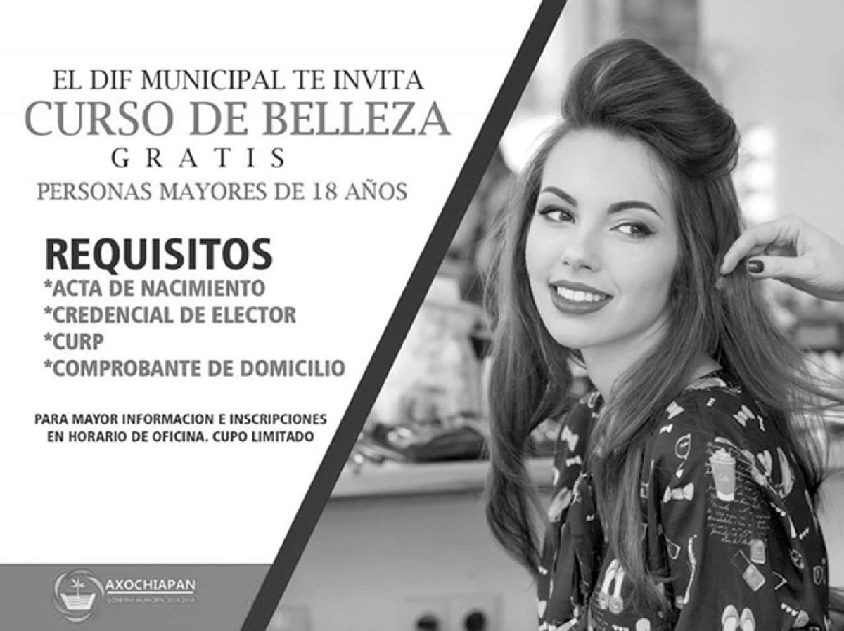Impartirán curso gratuito de belleza en Axochiapan