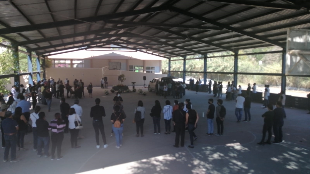 Dan último adiós al director de la preparatoria de Jojutla