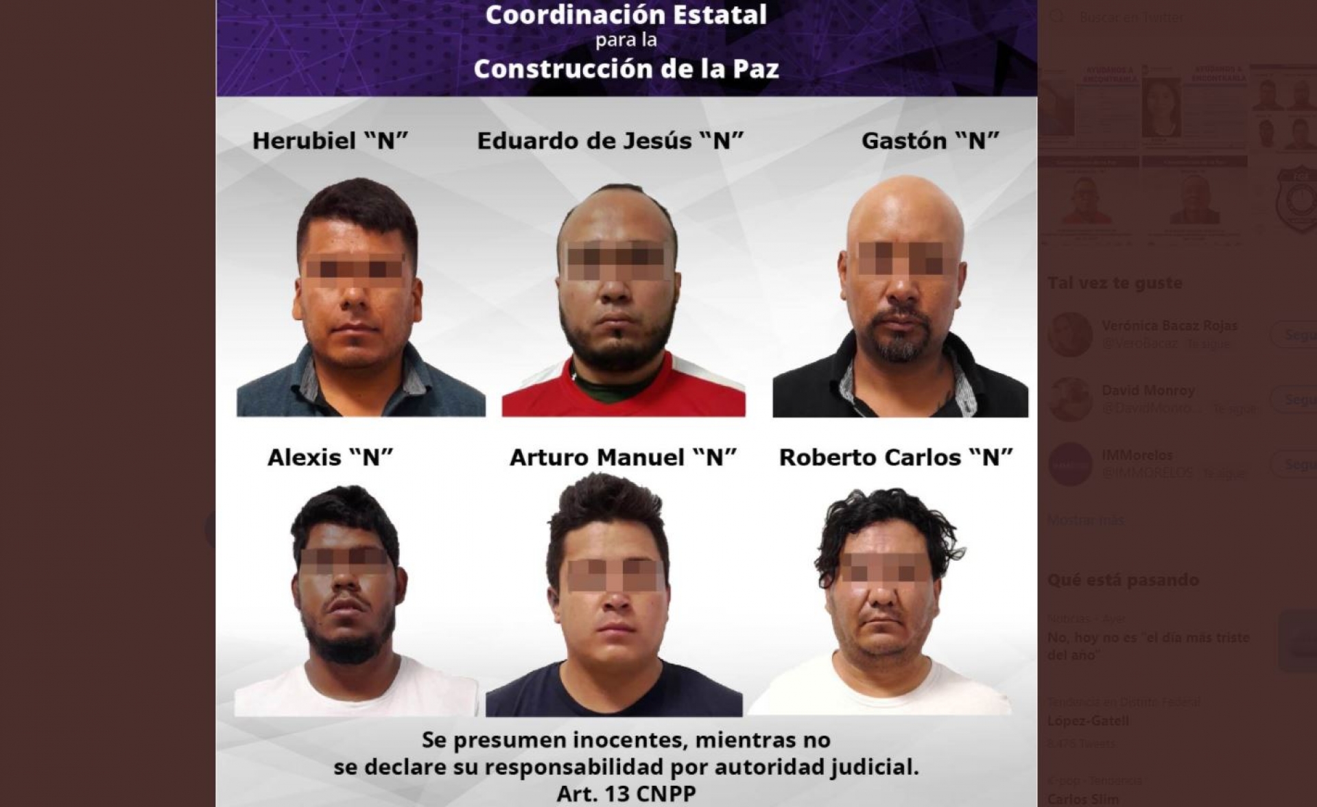 Vinculan a proceso a cuatro presuntos extorsionadores