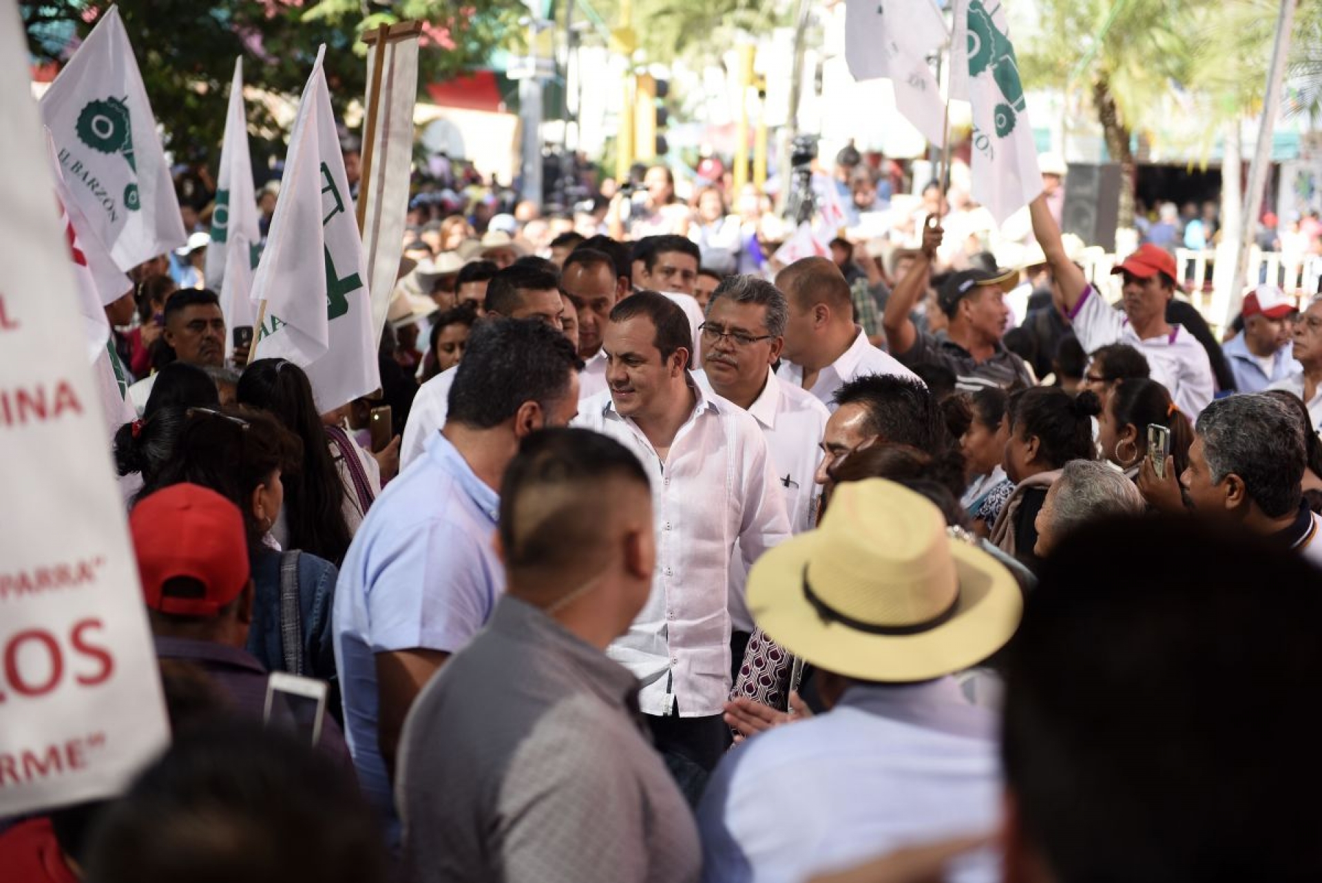 Augura Cuauhtémoc Blanco cambio profundo en Morelos