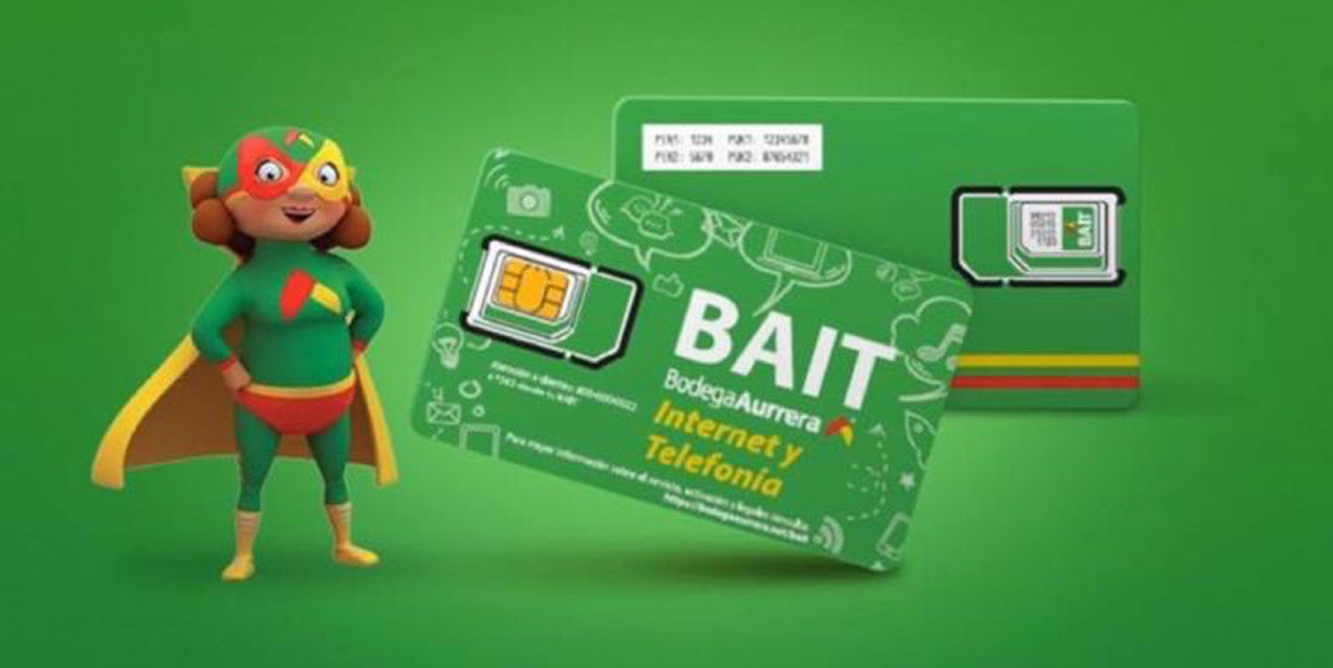 Bodega Aurrera ya tiene su propio operador de telefonía: se llama BAIT y ofrece internet ilimitado durante 7 días por sólo 50 pesos