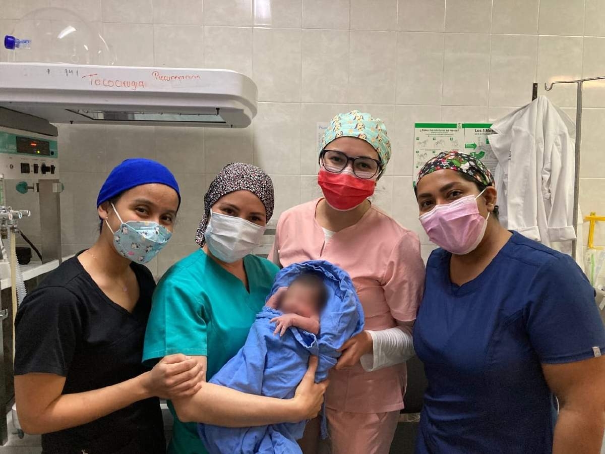Dominic, primer bebé que nace el 2023 en el IMSS Morelos