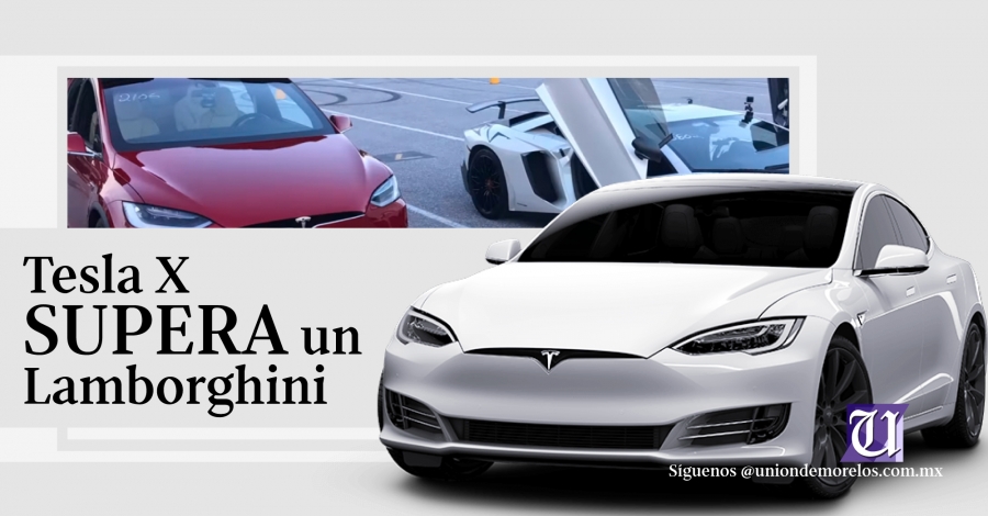 Tesla Model X supera en un duelo de aceleración a un Lamborghini Aventador