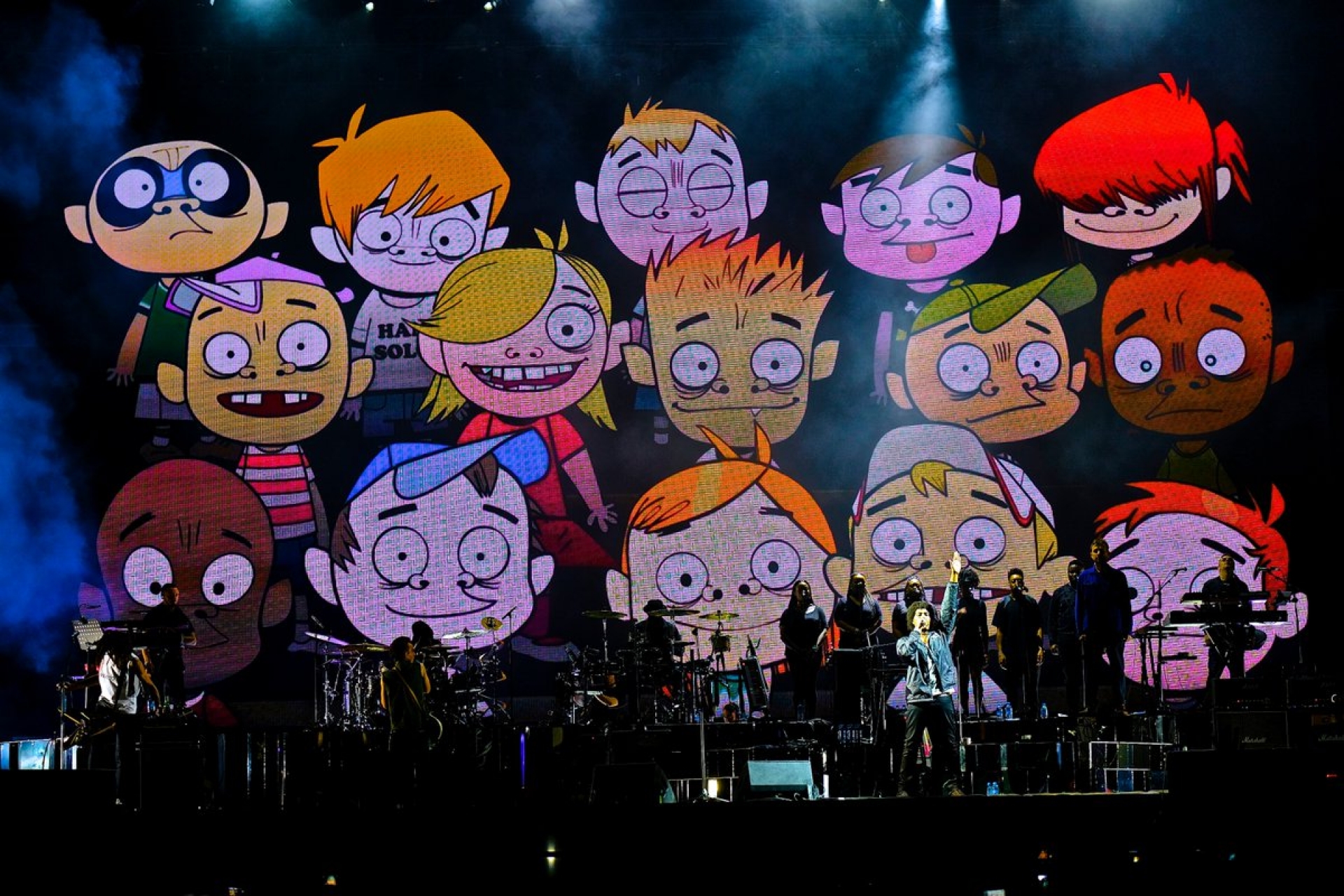Gorillaz regresa a México con espectacular presentación en Vive Latino