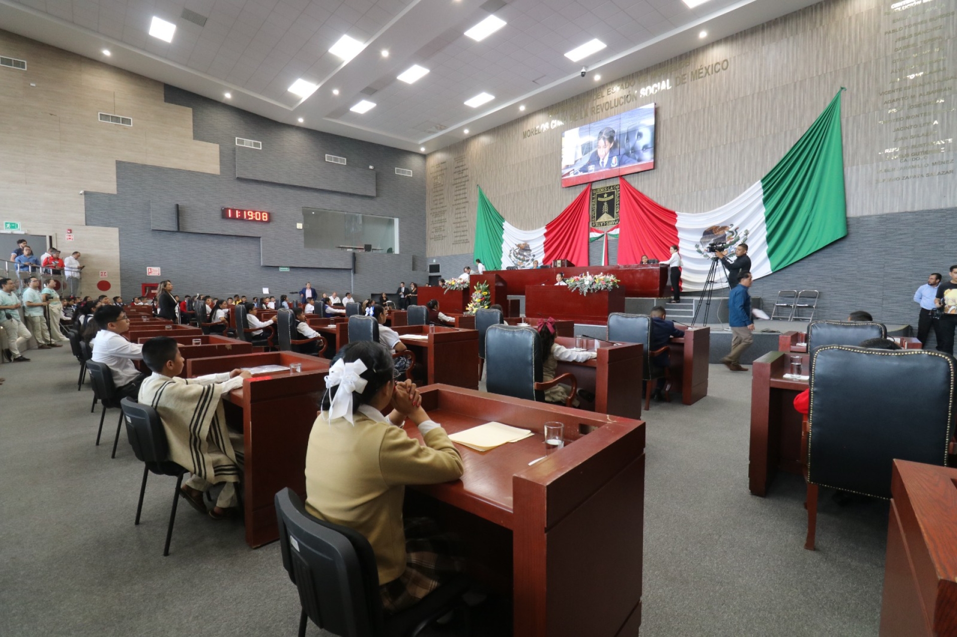 Celebra Congreso de Morelos el 'Parlamento Infantil 2025'
