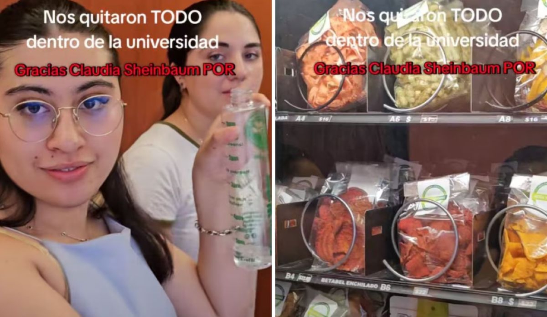 Universidad Anáhuac cambia snacks por frutas y atún:  '¿Manzana a $18?'