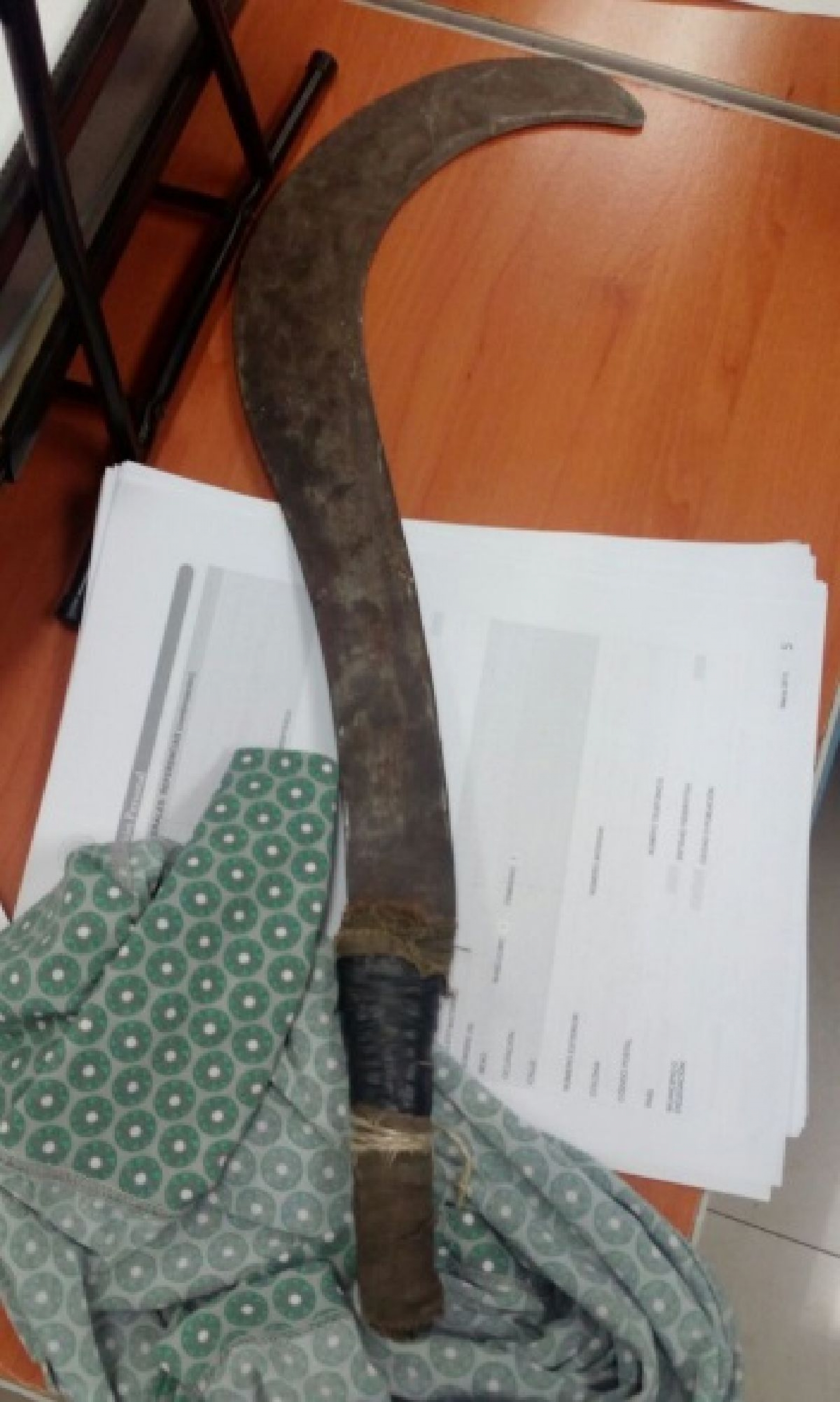 Un sexagenario hirió a su hijo con un machete en Temixco