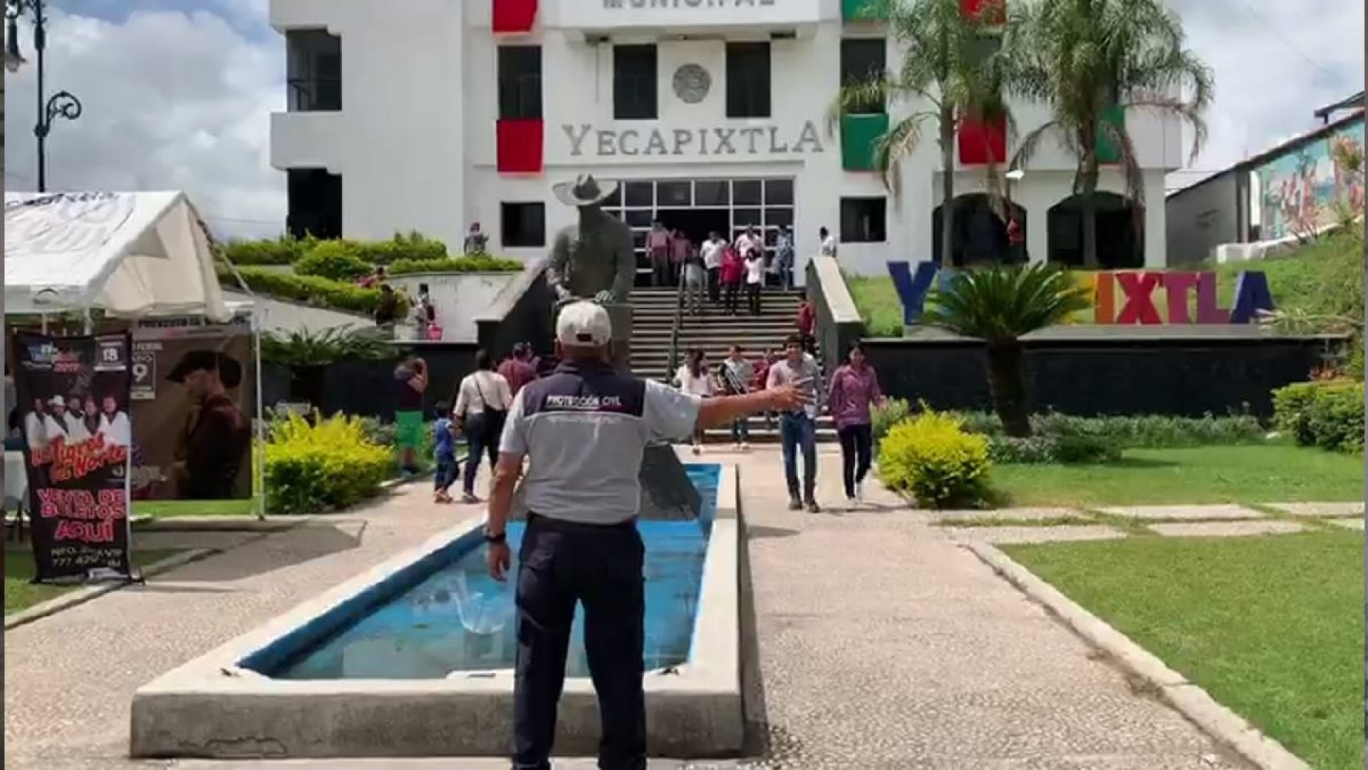 Se suma Yecapixtla a la conmemoración de los sismos