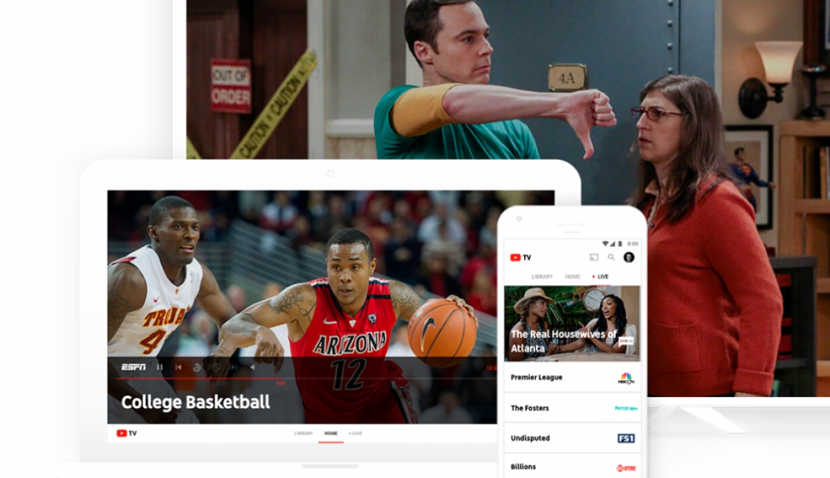 Google lleva la tele a internet con su nuevo servicio: YouTube TV