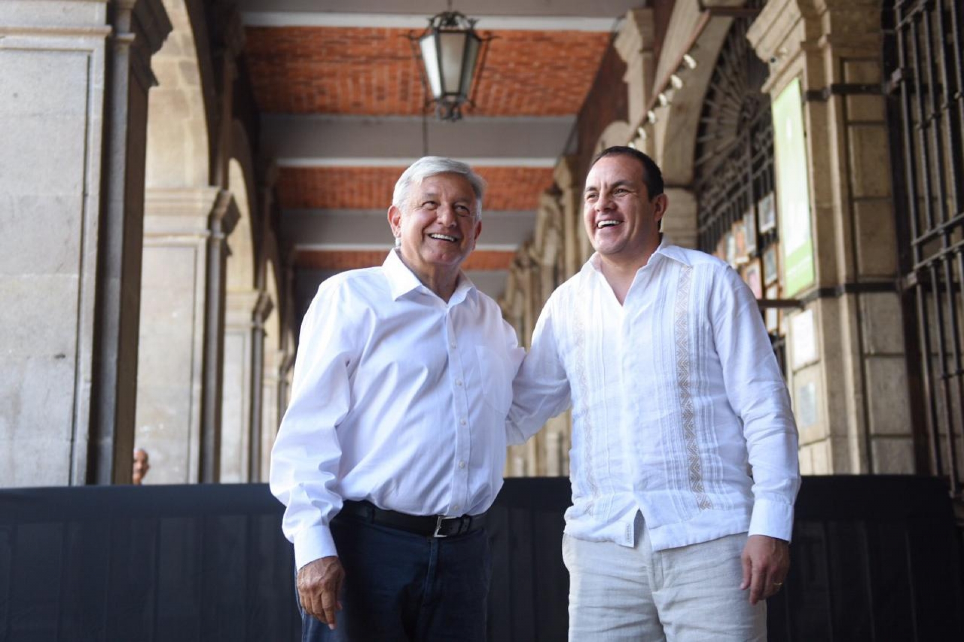 AMLO visita Morelos; se reúne con Cuauhtémoc Blanco