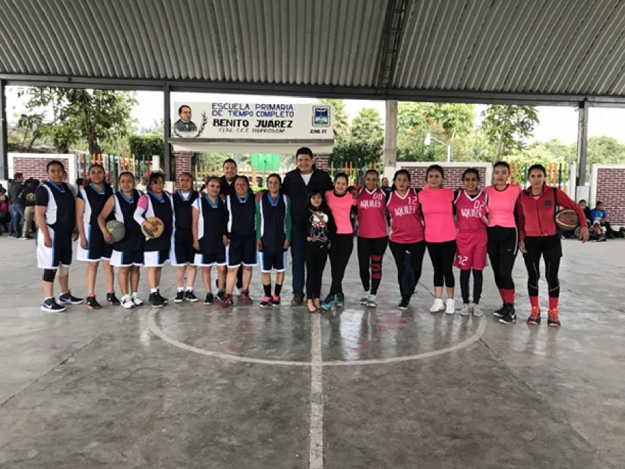 Gana “Deportivo Aquiles” el primer torneo femenil de básquetbol de Yecapixtla