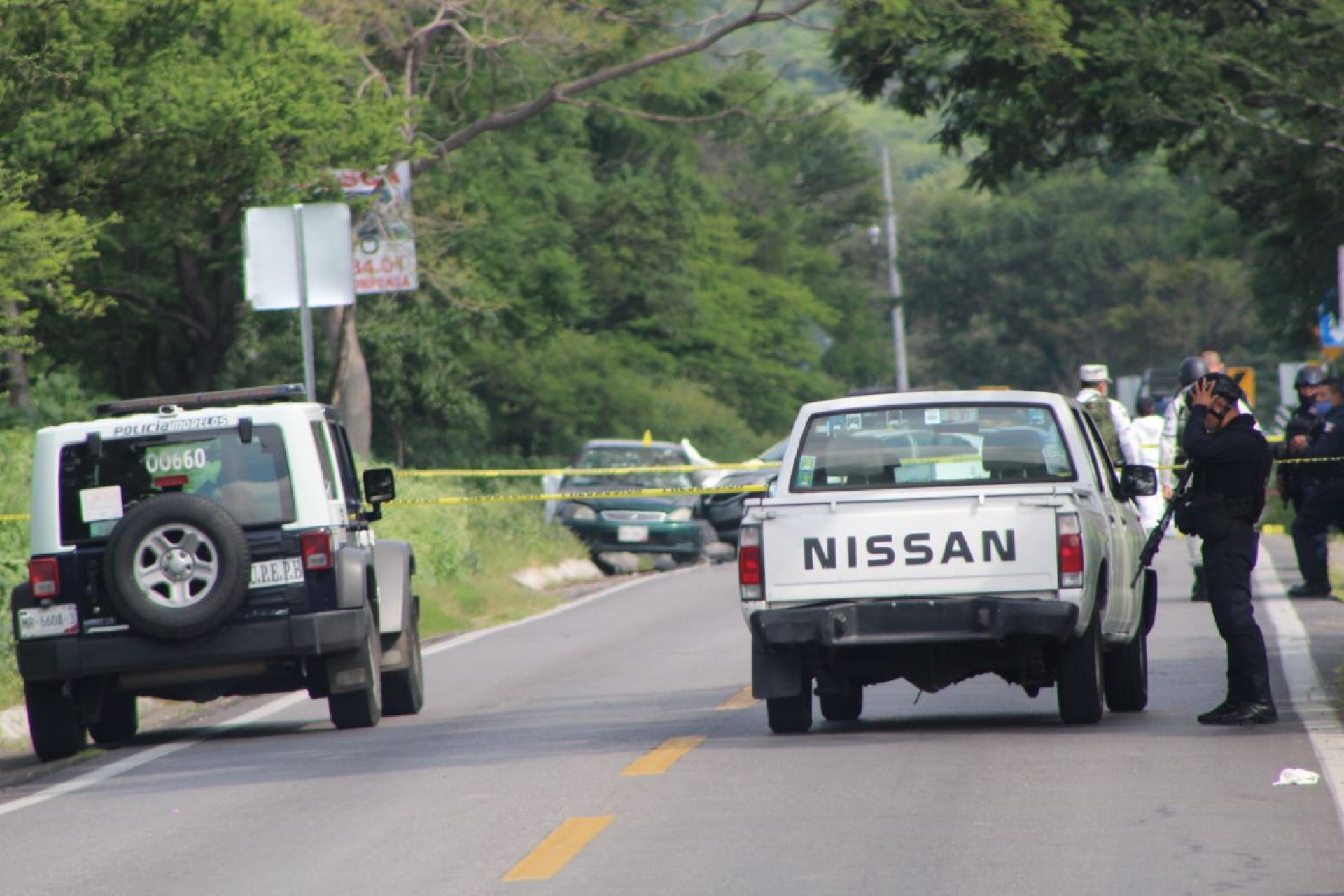 Acribillan a un policía a bordo de su auto