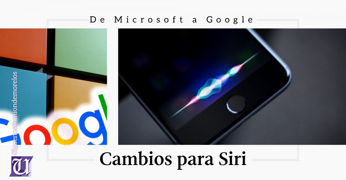 Siri se divorcia de Microsoft y se va con Google