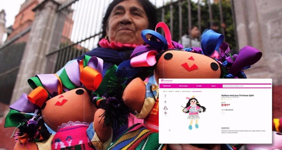 Liverpool vende muñecas mexicanas "Made in China"