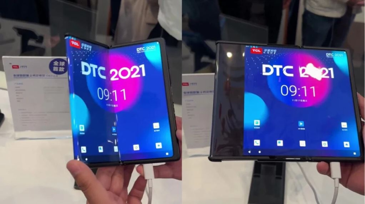 TCL Fold and Slide: llegaron las primeras imágenes de este nuevo smartphone plegable