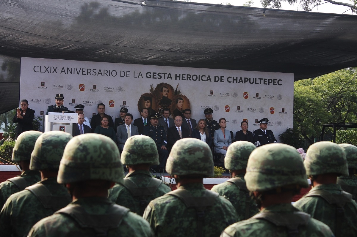 Conmemoran el CLXIX aniversario de la Gesta Heroica de los Niños Héroes de Chapultepec