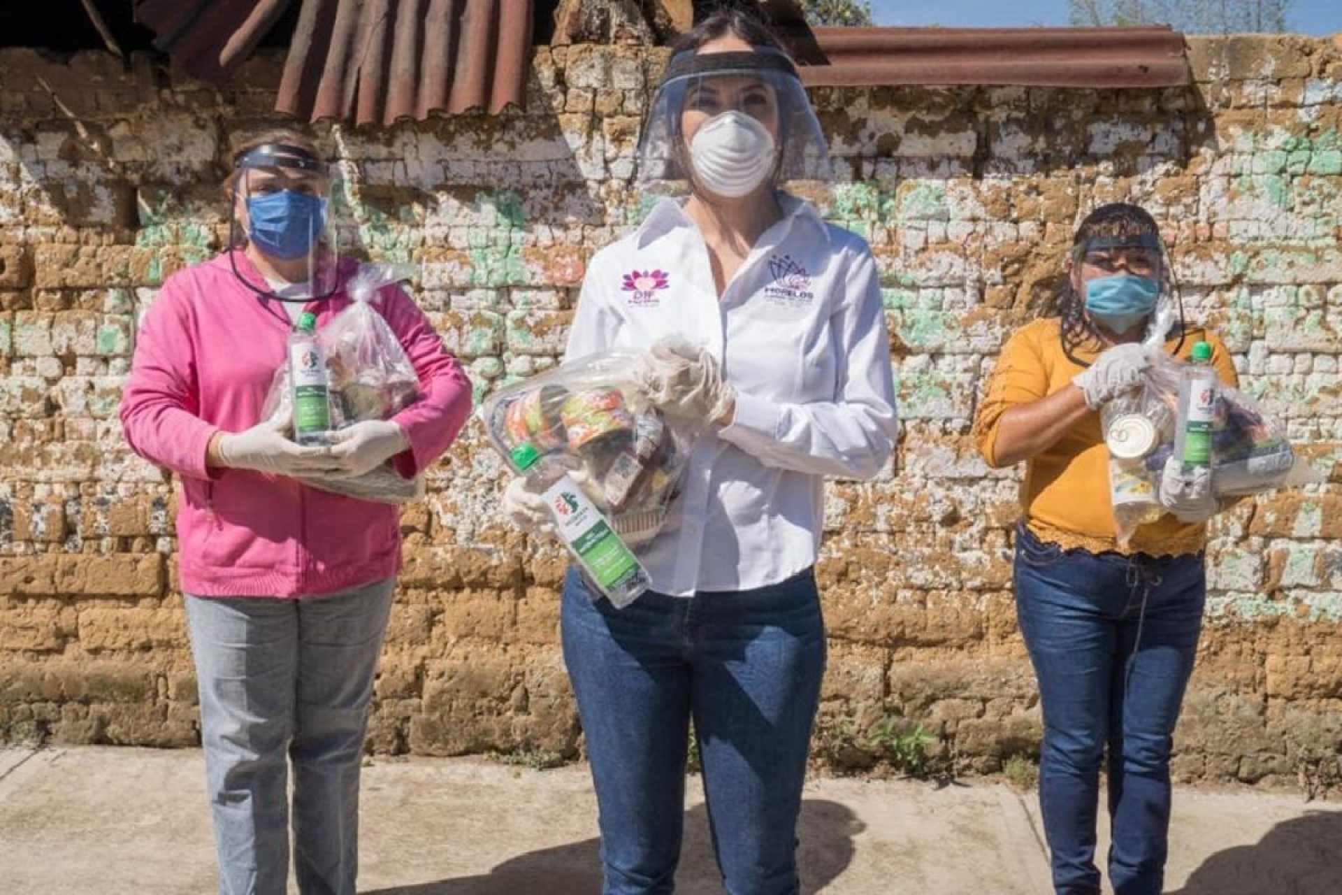 Continúa DIF Morelos entrega de dotaciones en municipios por contingencia