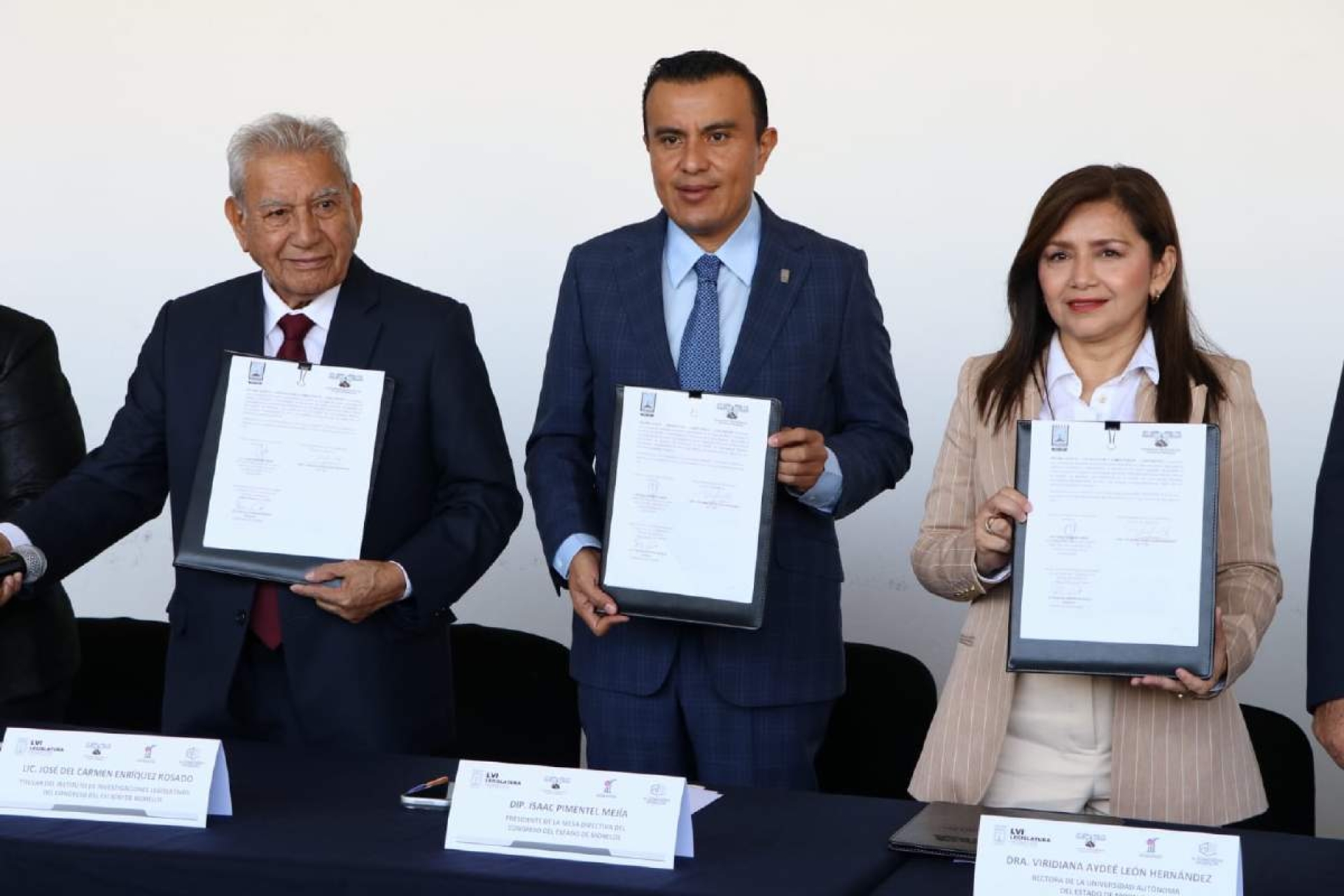 Fortalecen lazos la UAEM y Congreso de Morelos