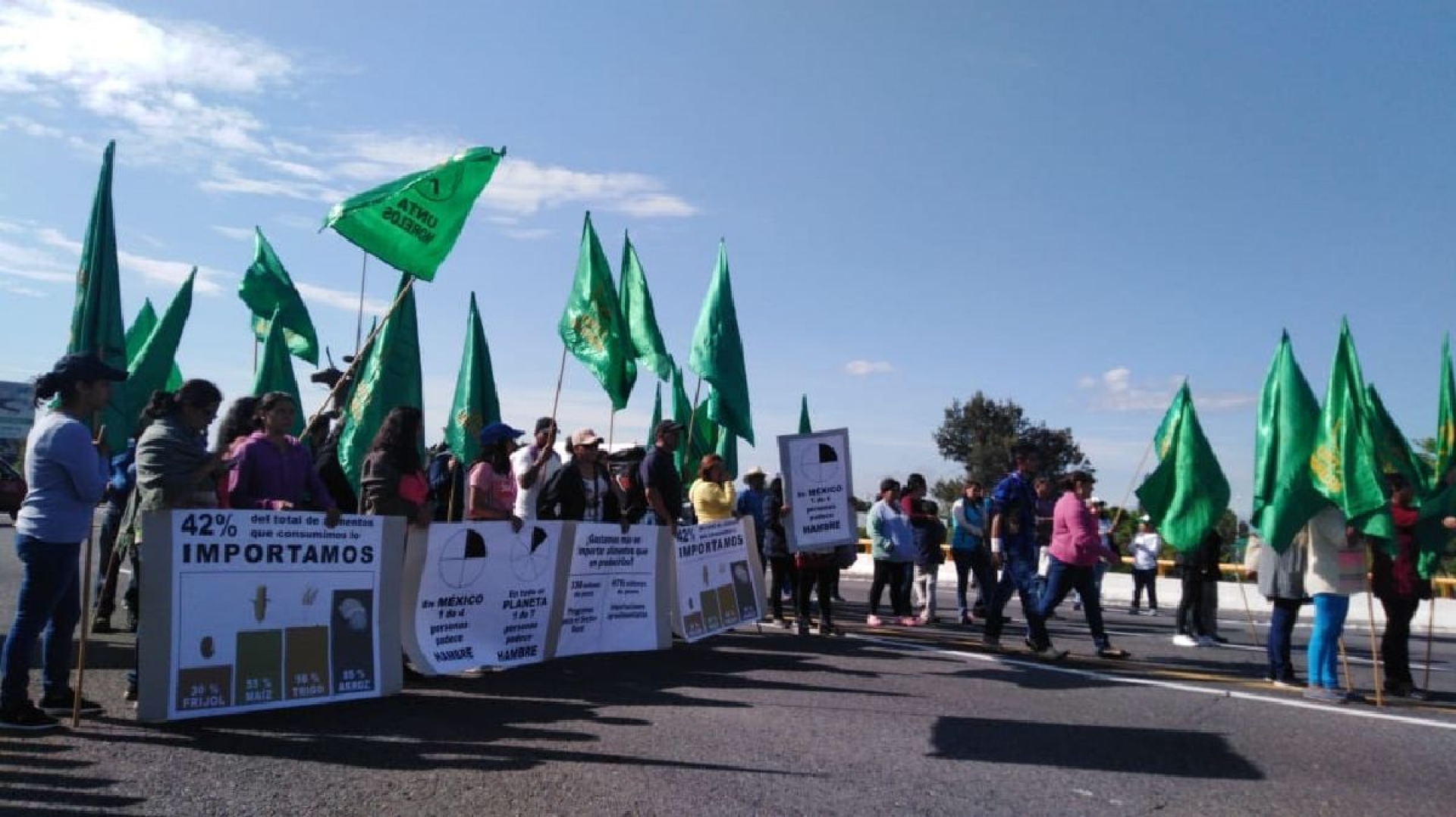 Probable, que hoy se repitan los bloqueos de campesinos